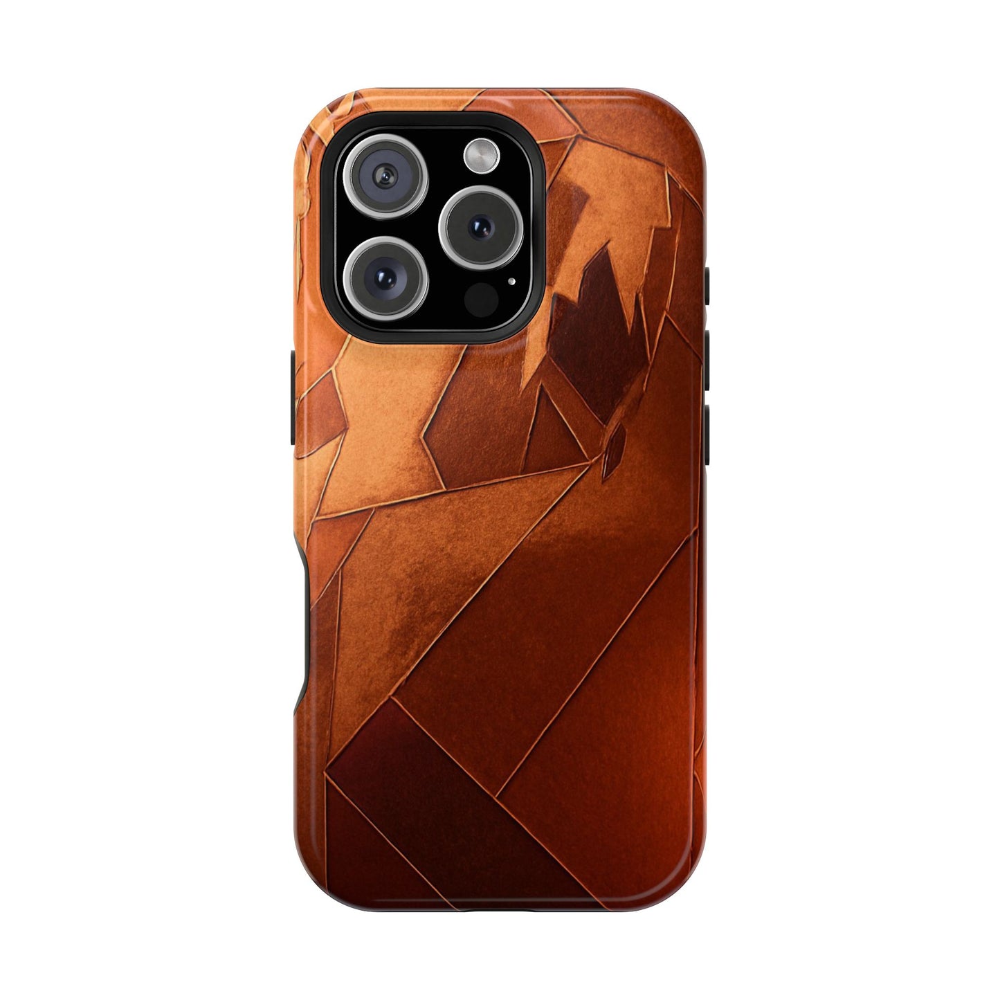 Geometric Magnetic Tough Cases - Stylish Protection for Your Phone