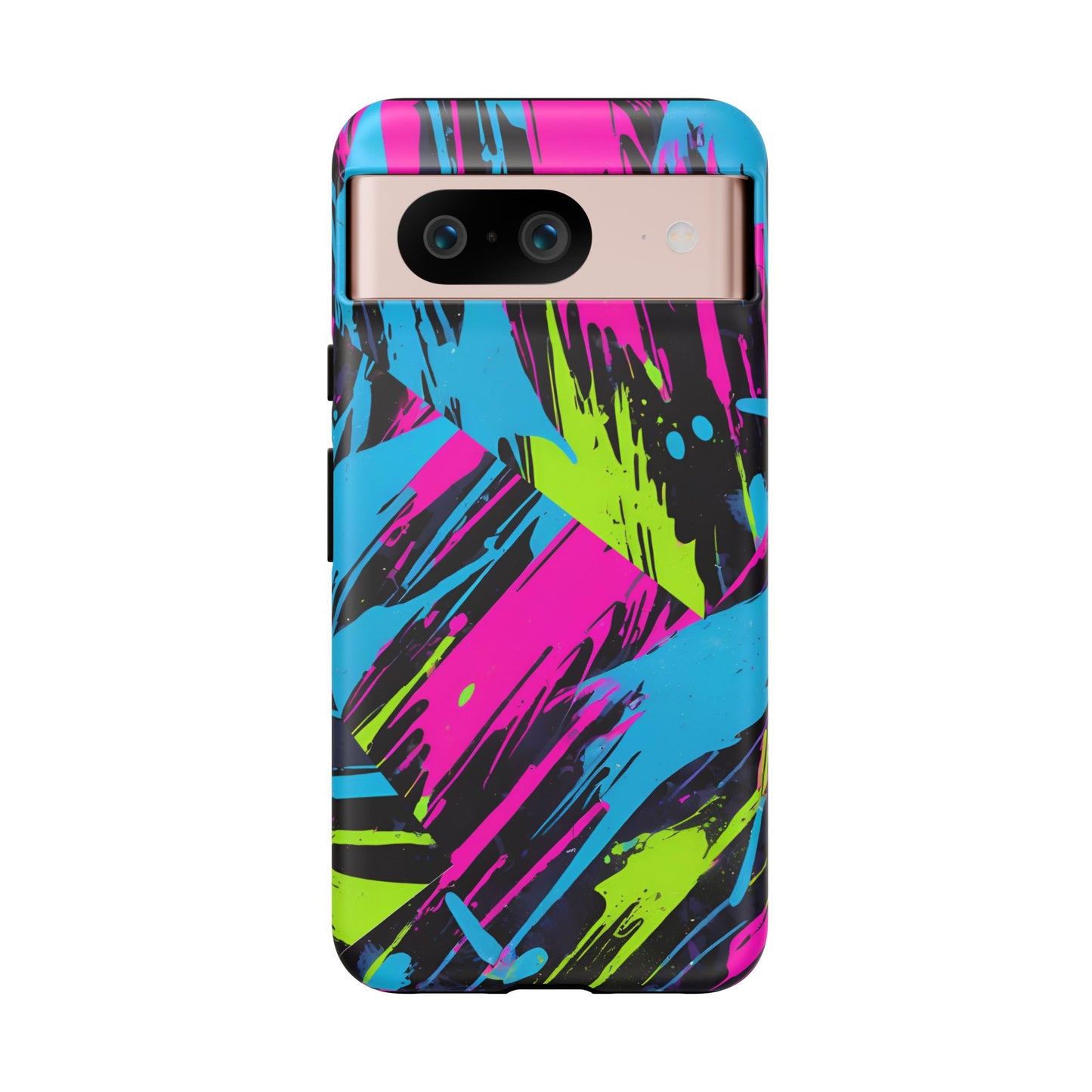 Vibrant Phone Case - Tough Cases with Bold Color Burst Design
