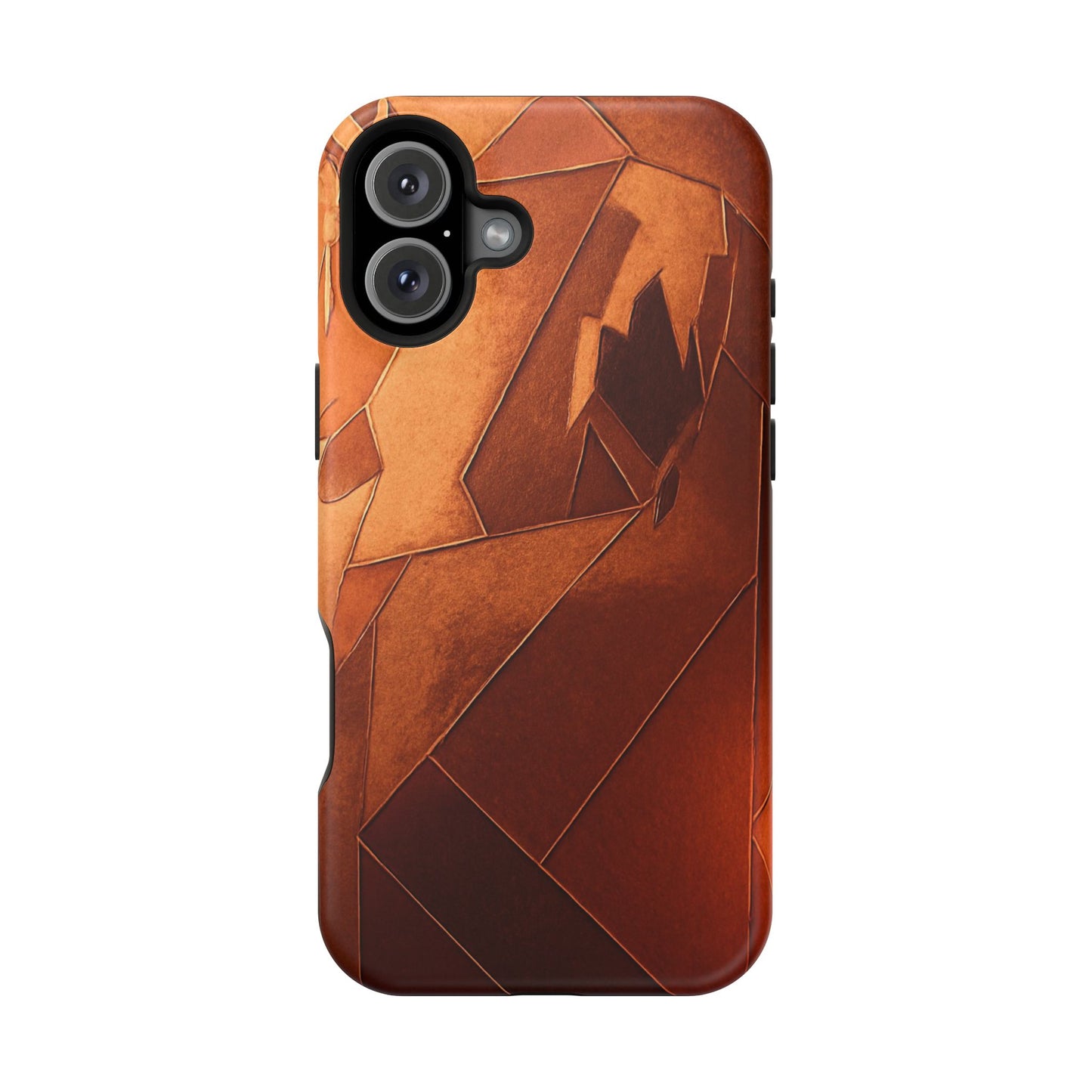 Geometric Magnetic Tough Cases - Stylish Protection for Your Phone