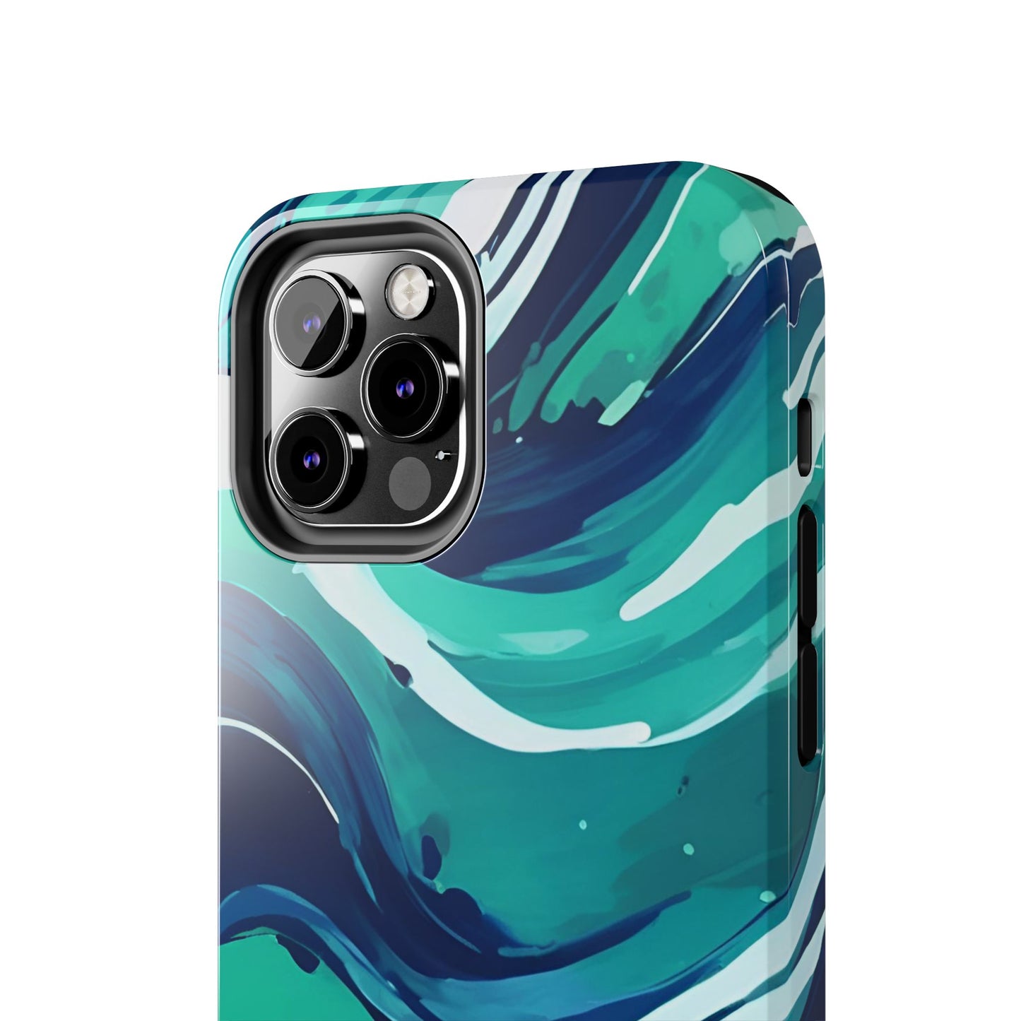 Ocean Wave Tough Phone Case - Durable Protection