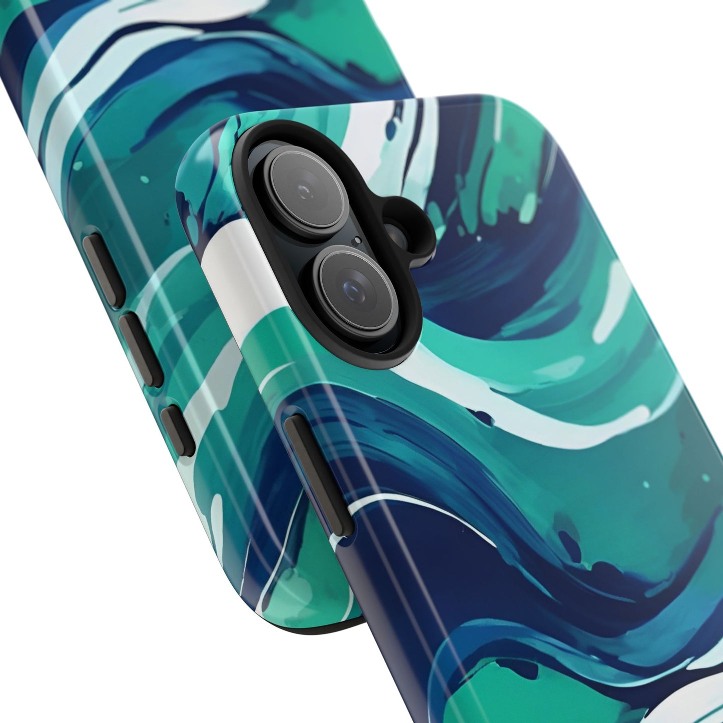 Ocean Wave Tough Phone Case - Durable Protection