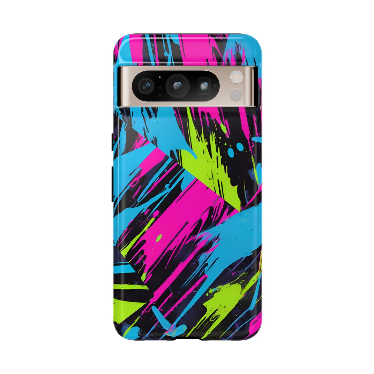Vibrant Phone Case - Tough Cases with Bold Color Burst Design