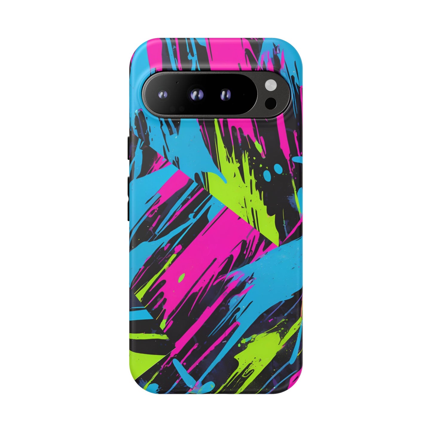 Vibrant Phone Case - Tough Cases with Bold Color Burst Design