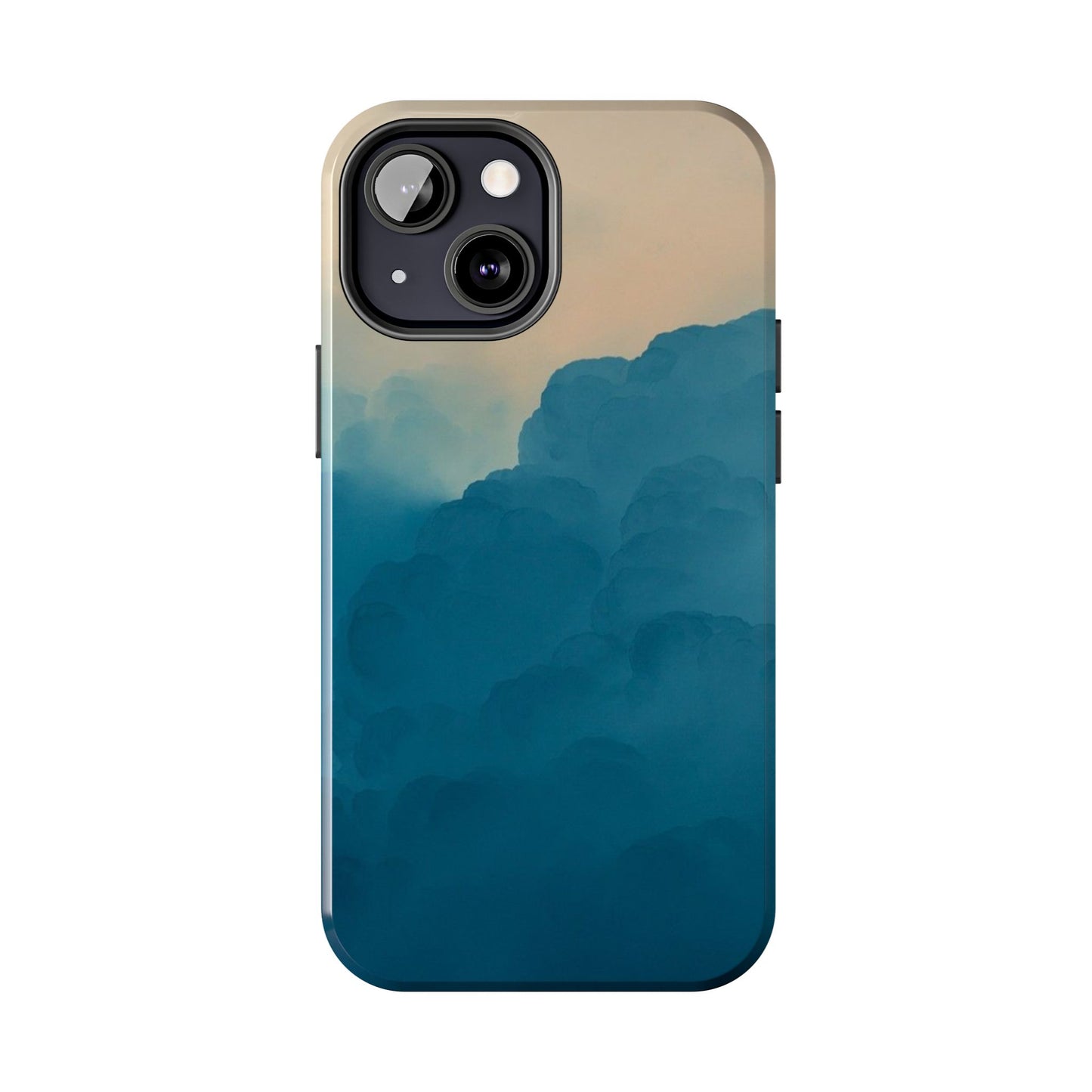 Serene Cloud Tough Phone Case - Durable Protection with Soothing Aesthetic