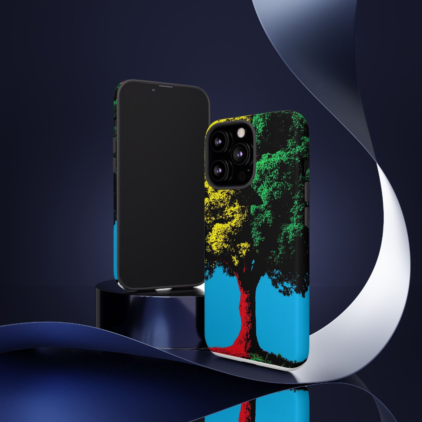 Phone Case - Vibrant Tree Design