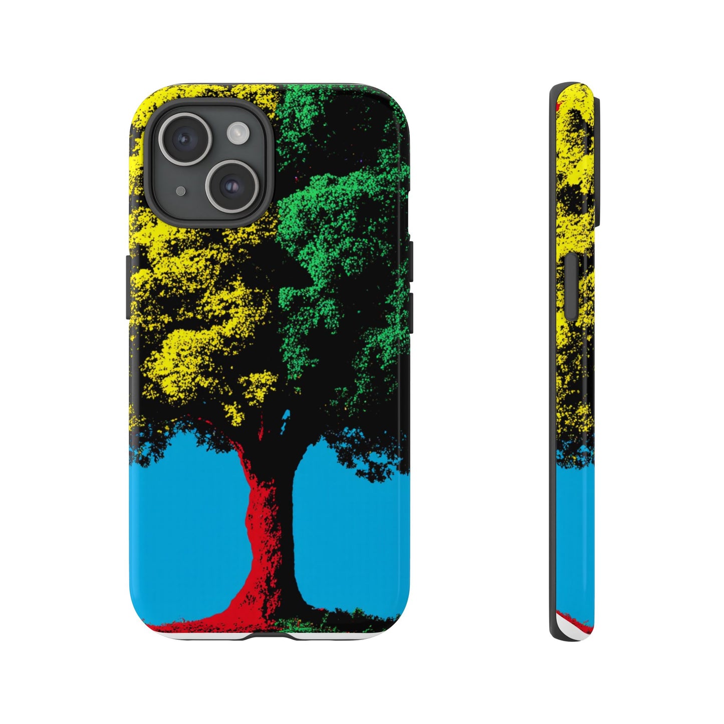 Phone Case - Vibrant Tree Design