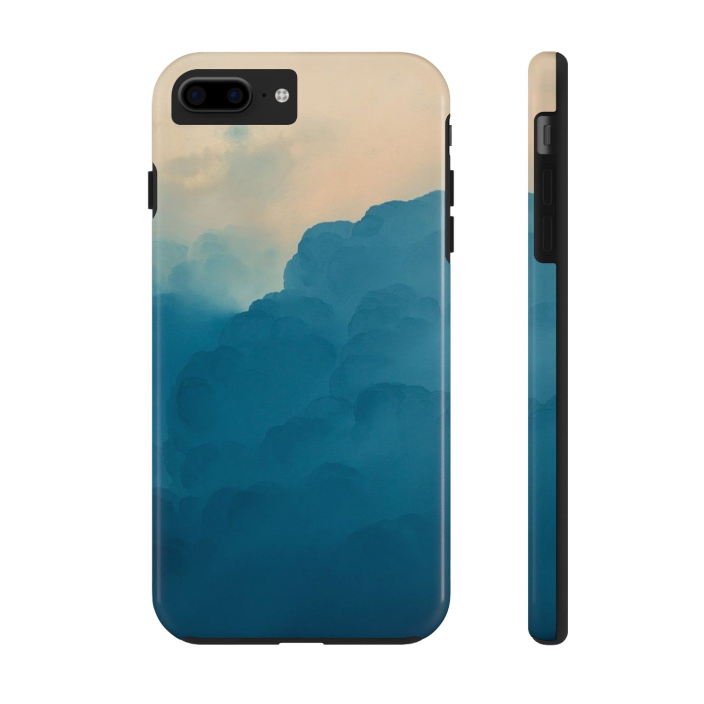 Serene Cloud Tough Phone Case - Durable Protection with Soothing Aesthetic