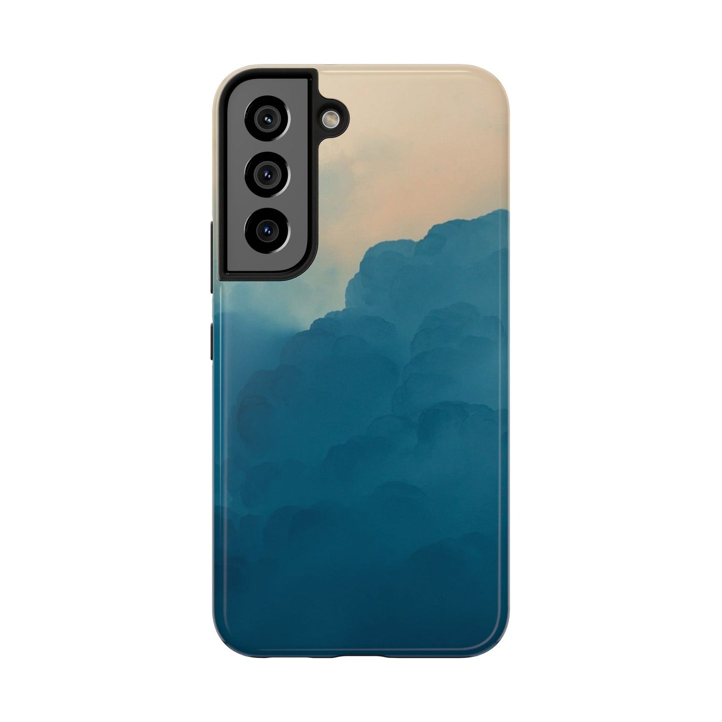 Serene Cloud Tough Phone Case - Durable Protection with Soothing Aesthetic