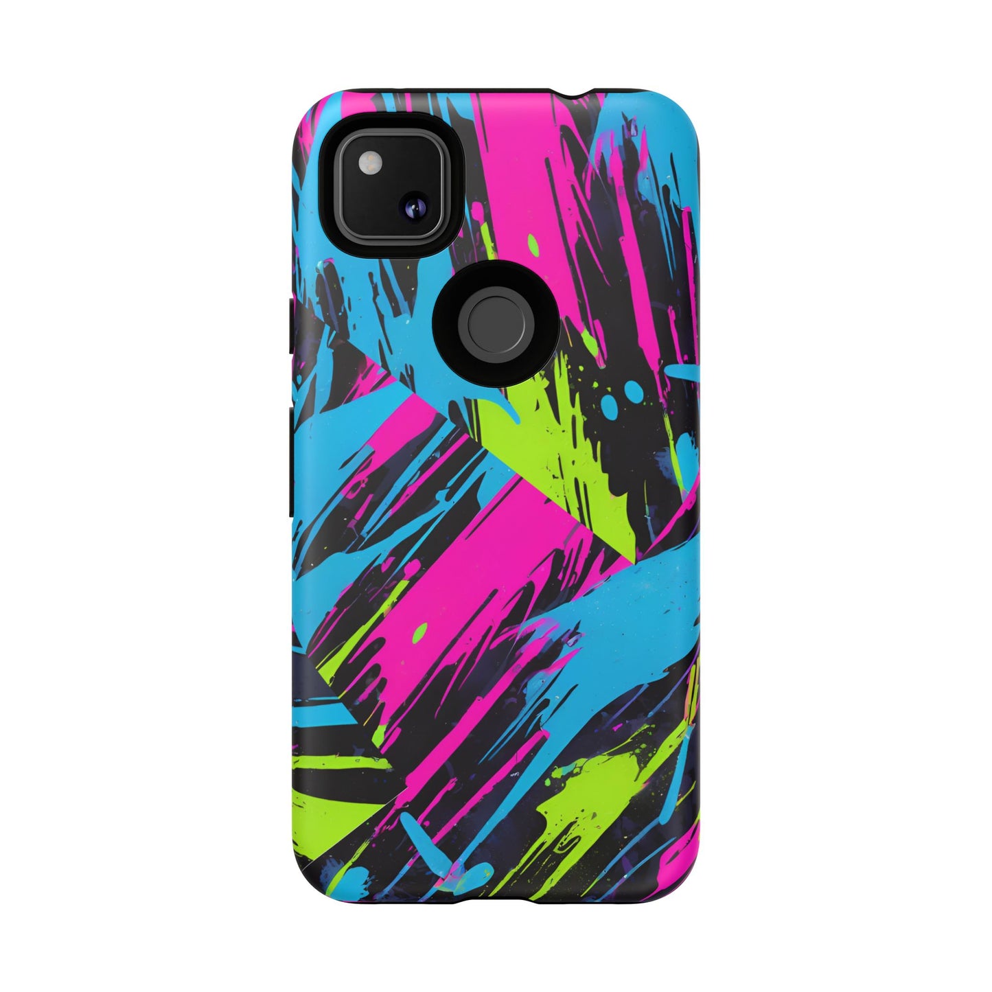 Vibrant Phone Case - Tough Cases with Bold Color Burst Design