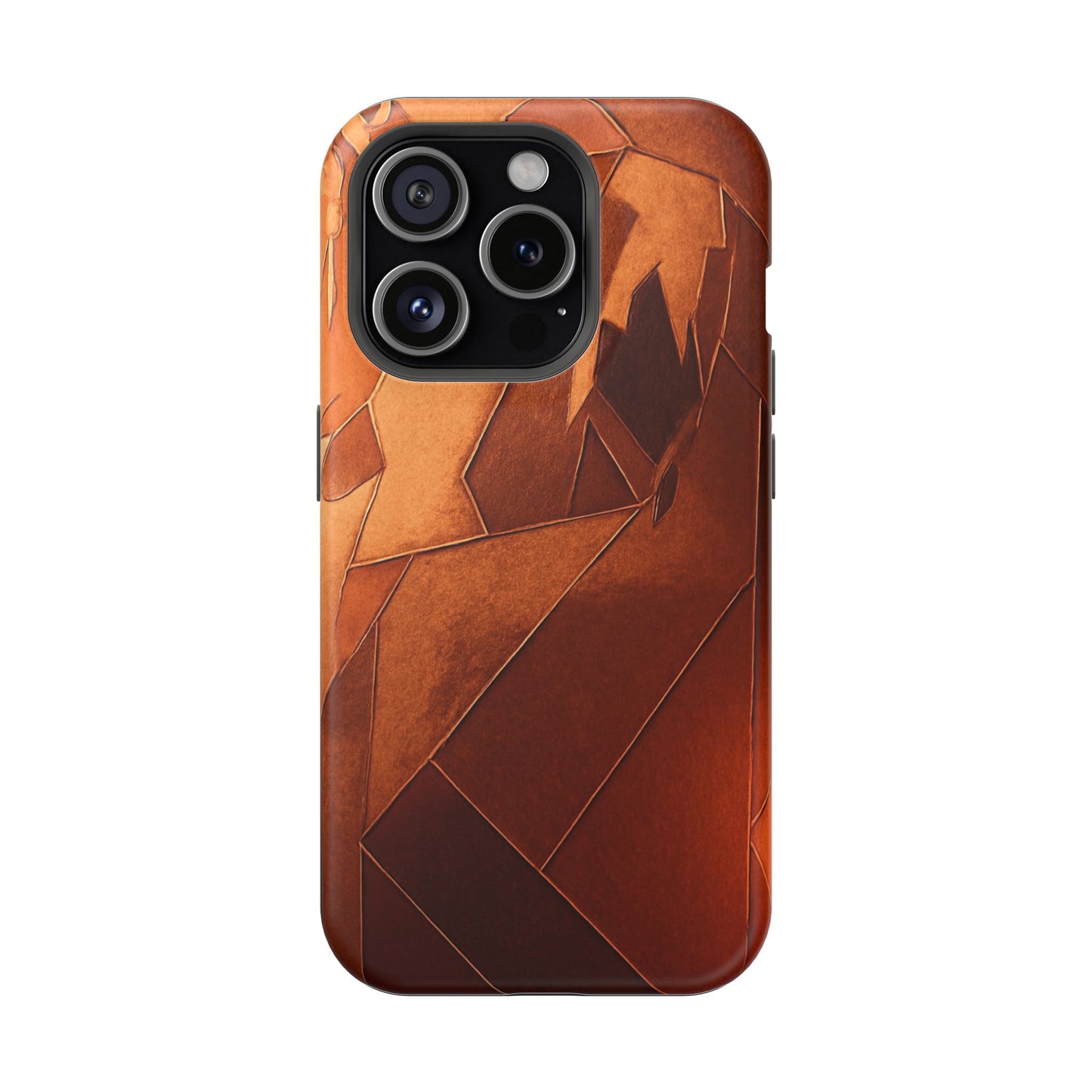 Geometric Magnetic Tough Cases - Stylish Protection for Your Phone