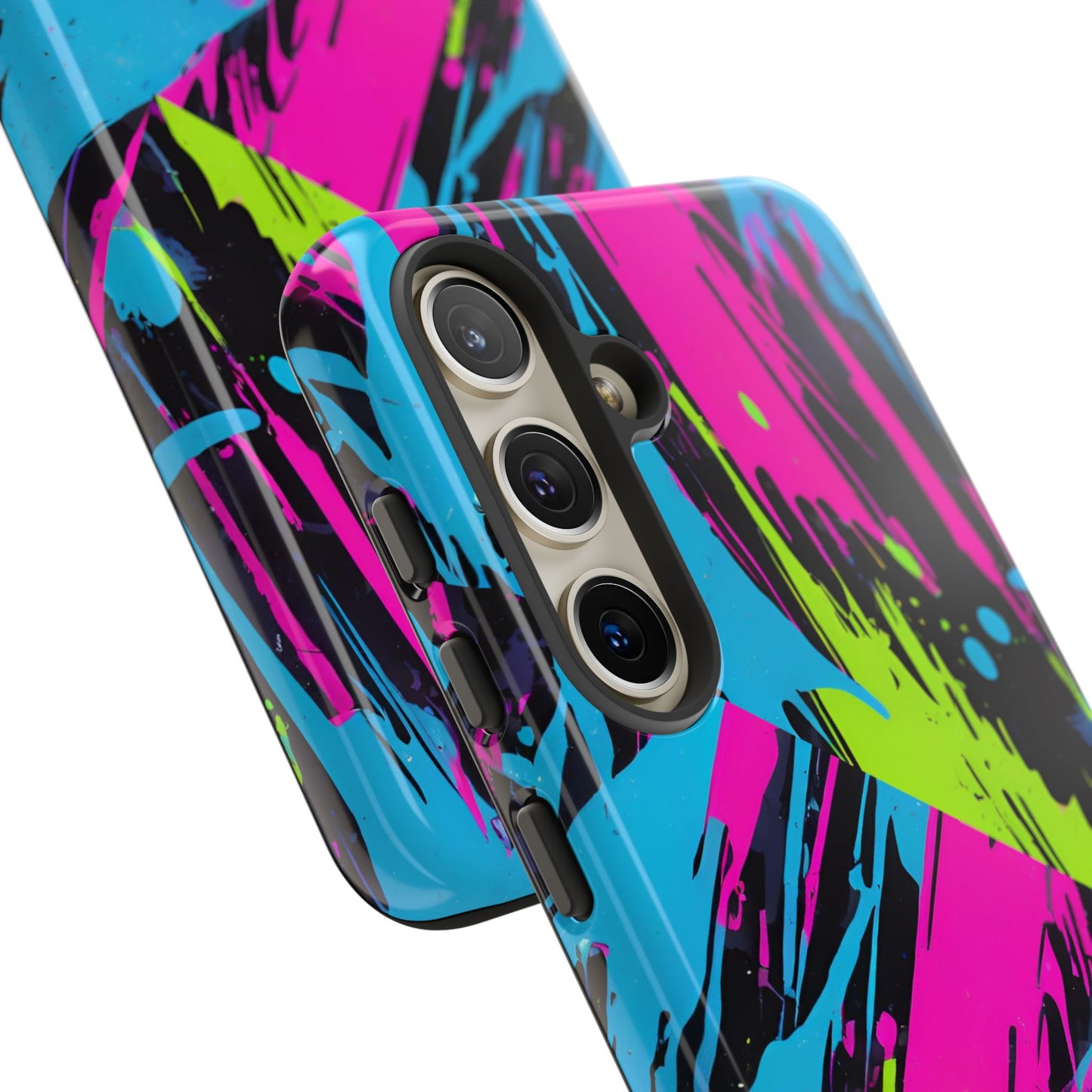Vibrant Phone Case - Tough Cases with Bold Color Burst Design