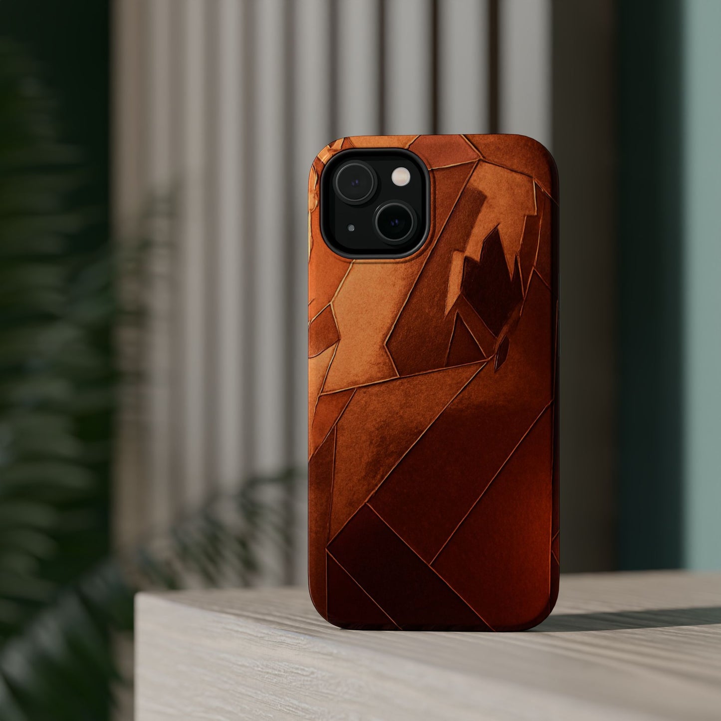 Geometric Magnetic Tough Cases - Stylish Protection for Your Phone