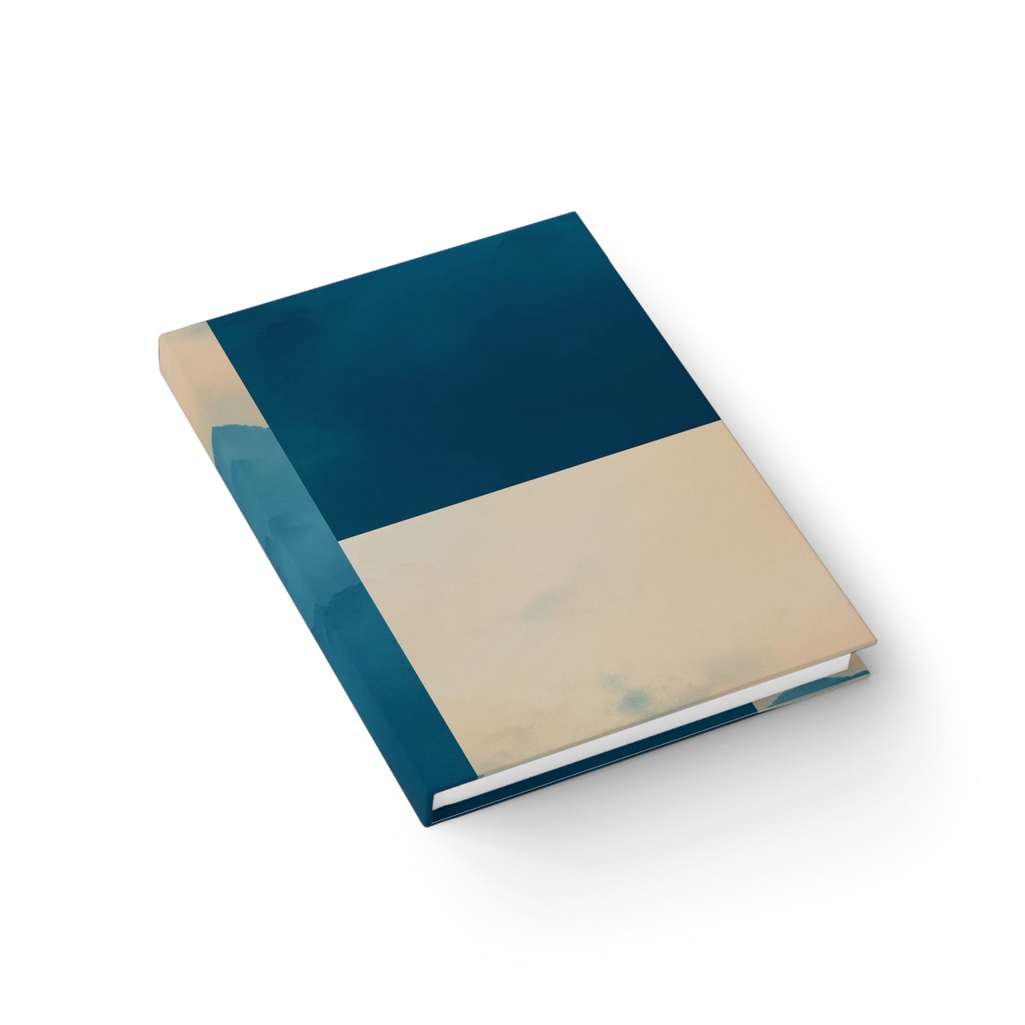 Artistic Blue Journal - Blank Pages for Creative Inspiration