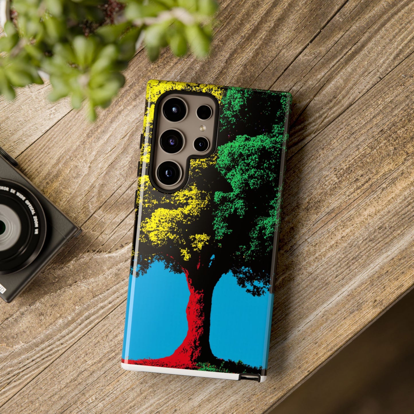 Phone Case - Vibrant Tree Design