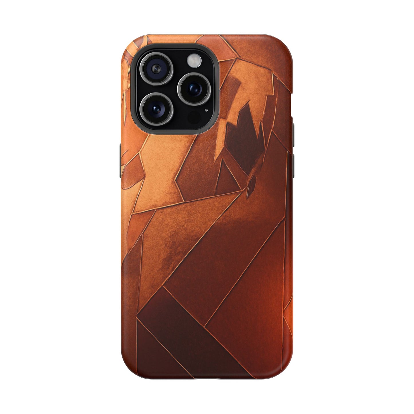Geometric Magnetic Tough Cases - Stylish Protection for Your Phone