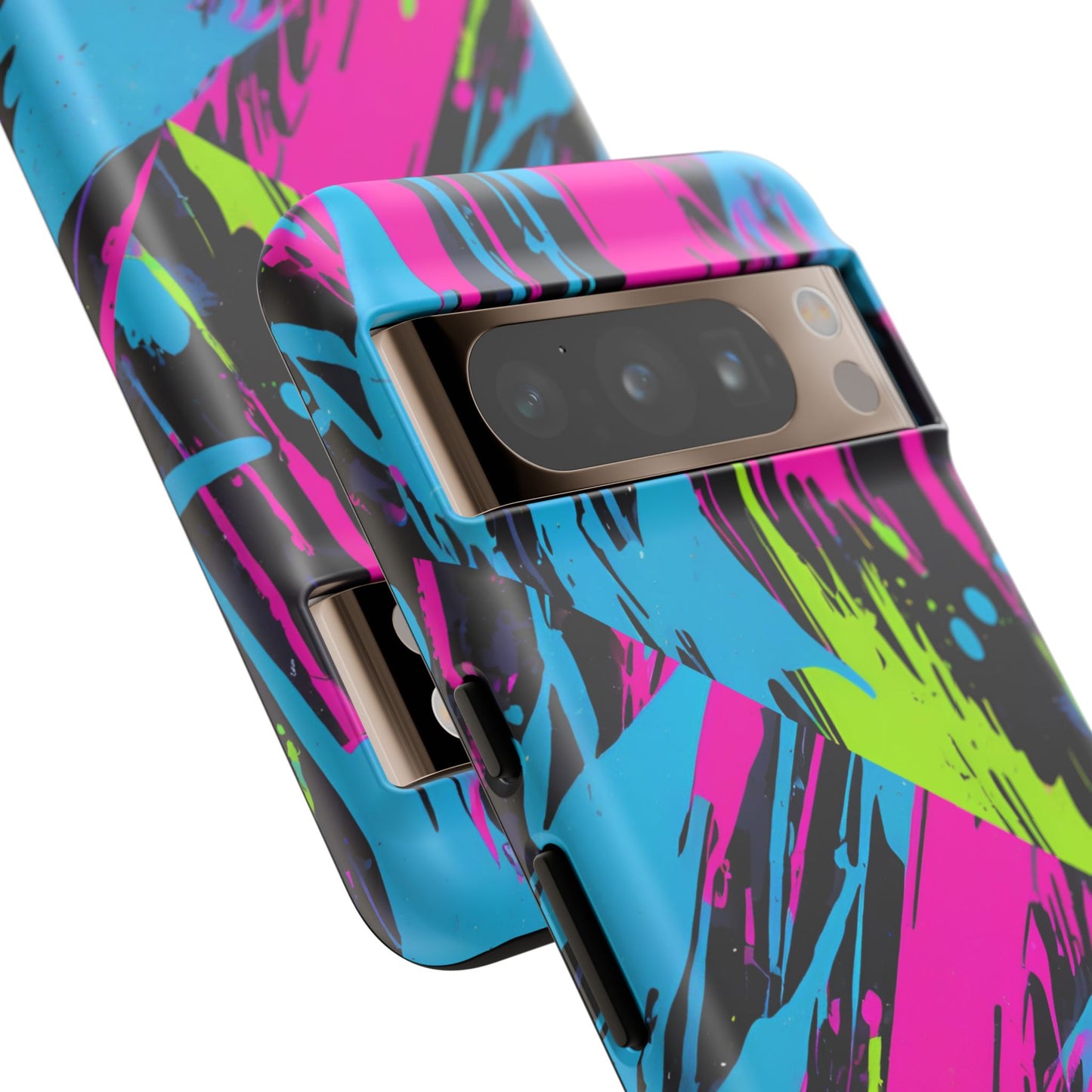 Vibrant Phone Case - Tough Cases with Bold Color Burst Design