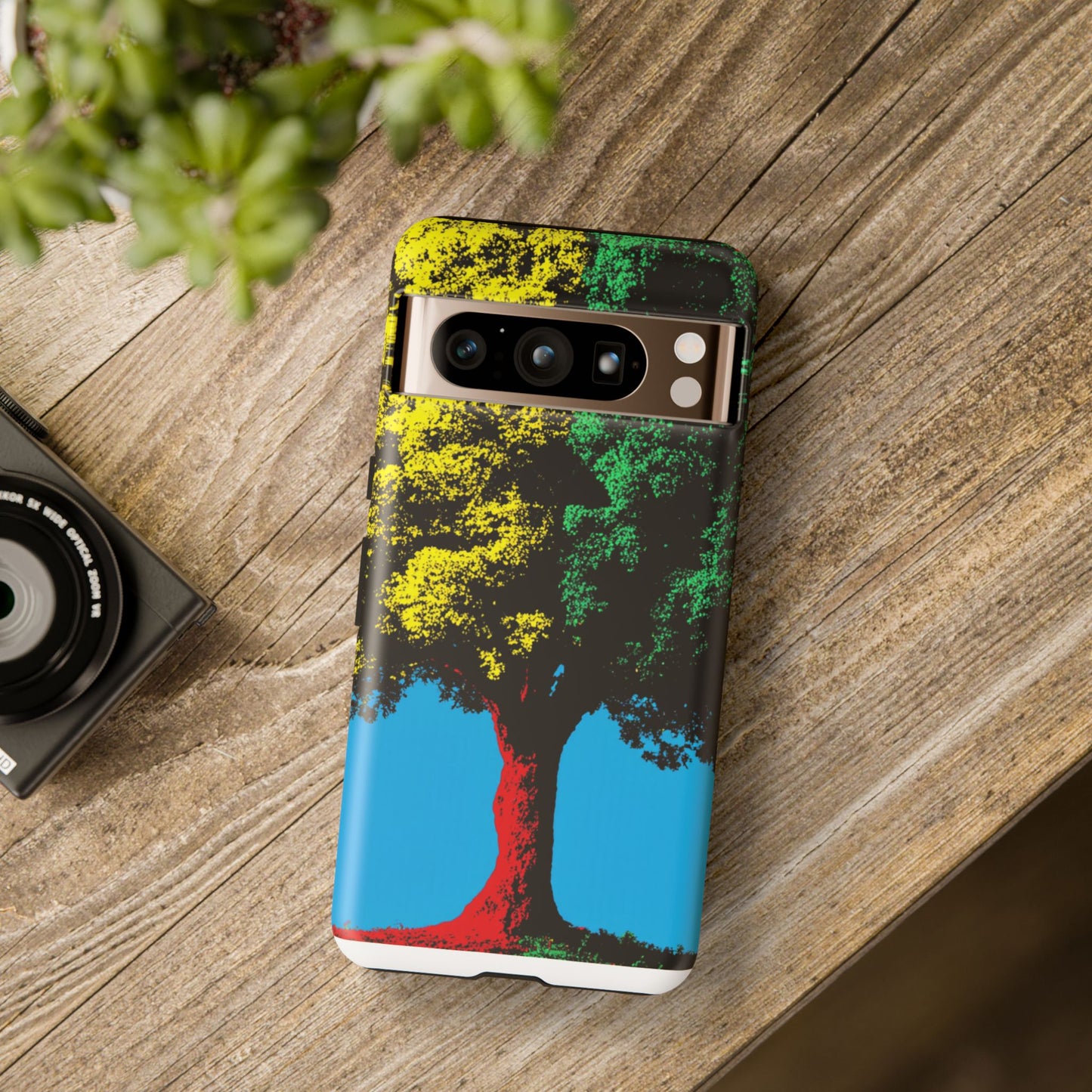 Phone Case - Vibrant Tree Design