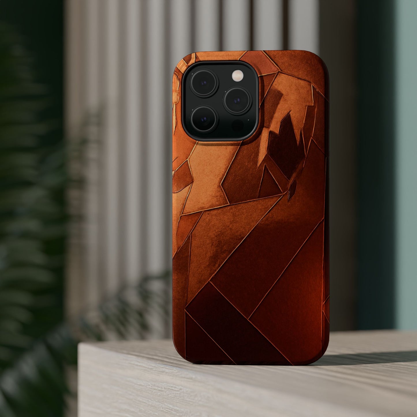 Geometric Magnetic Tough Cases - Stylish Protection for Your Phone