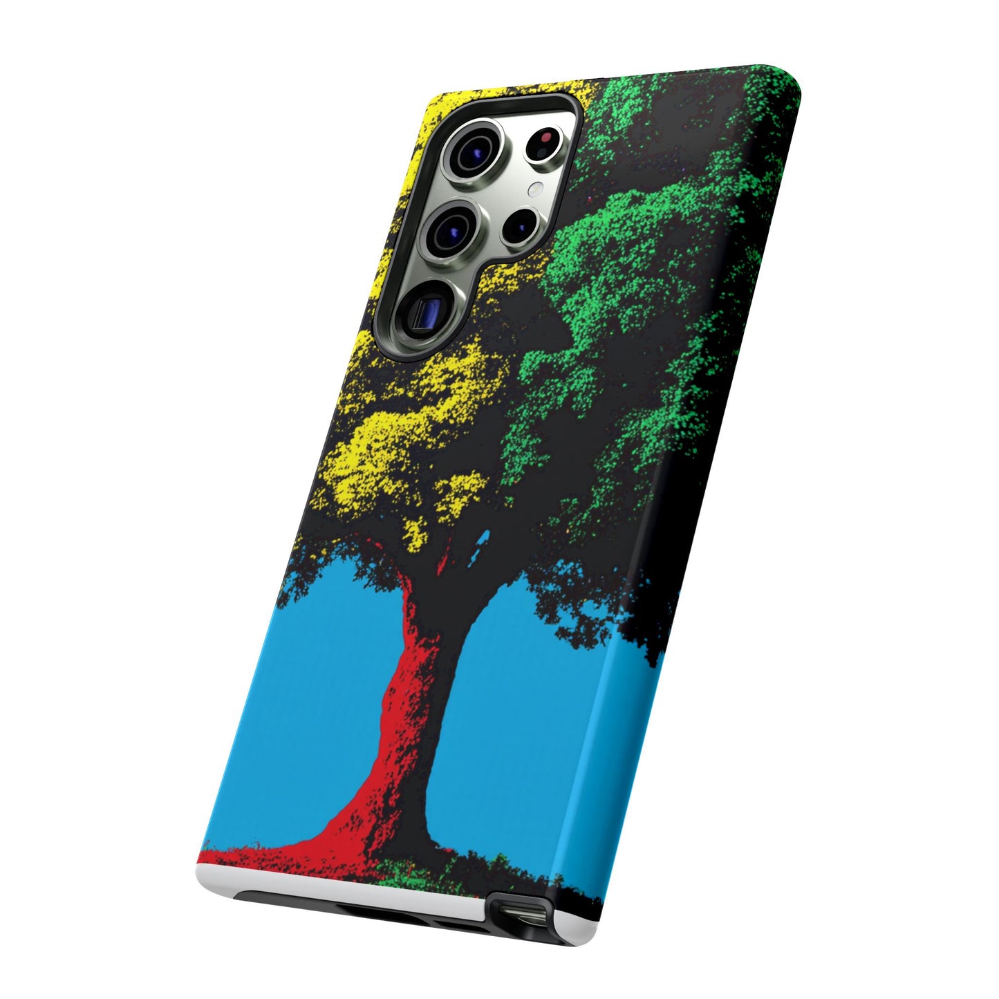 Phone Case - Vibrant Tree Design