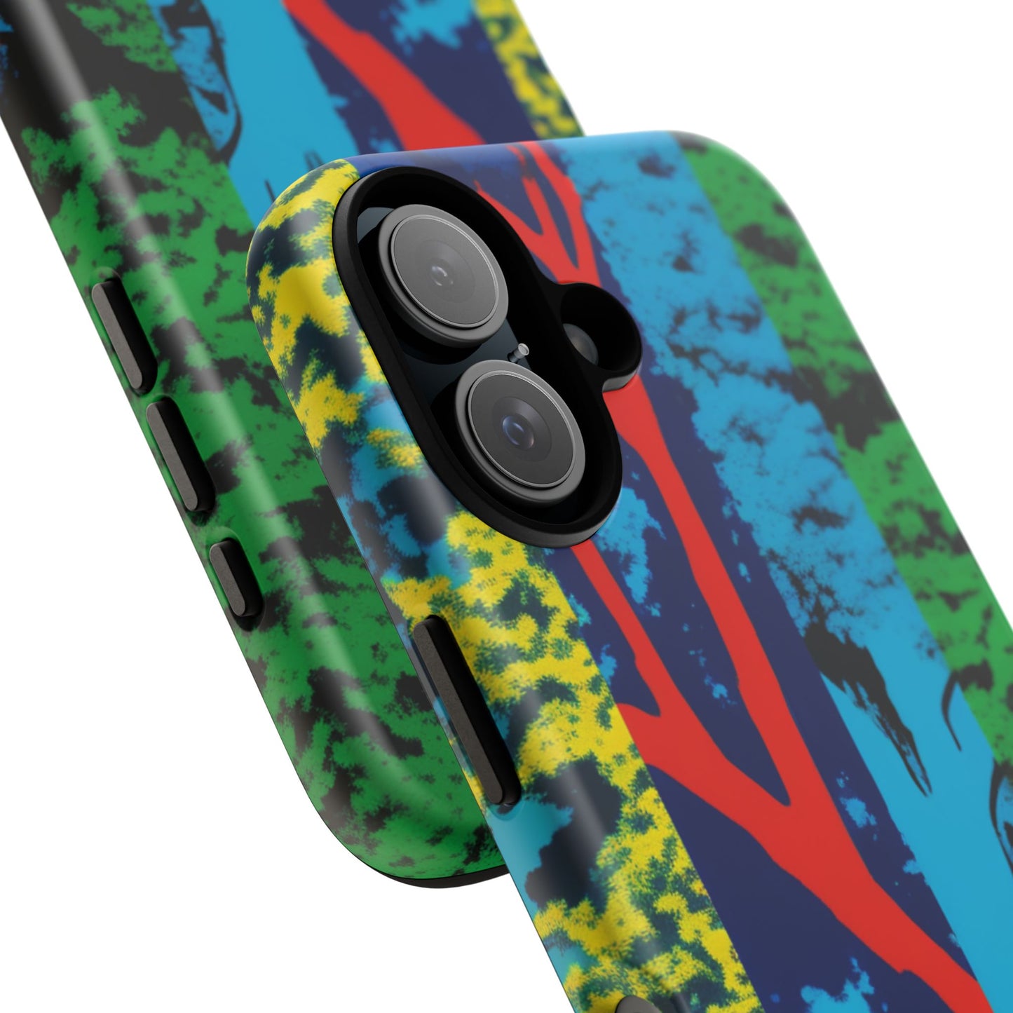 Phone Case - Colorful Forest Design Tough Case