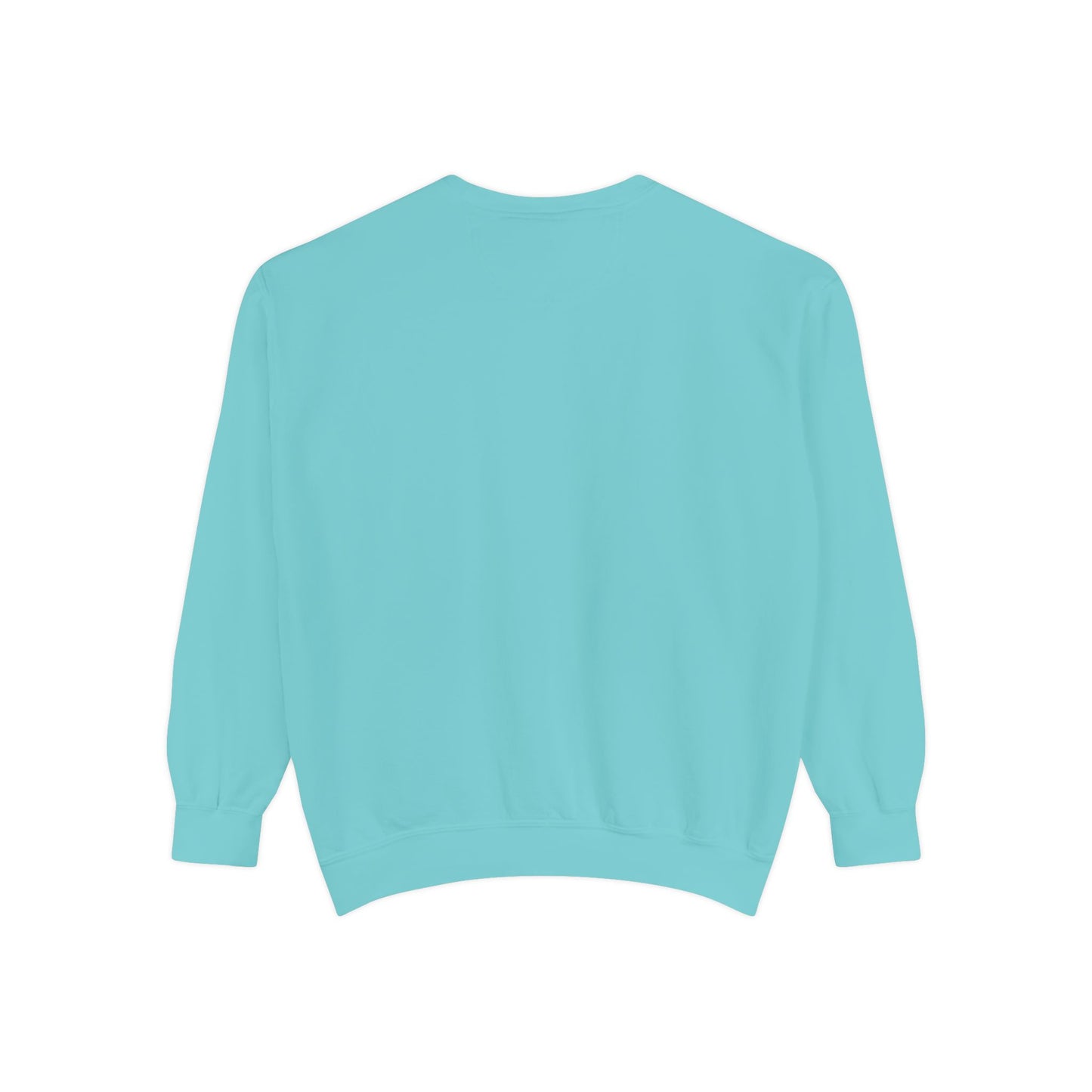 Floral Unisex Sweatshirt - Cozy Garment-Dyed Style for Nature Lovers
