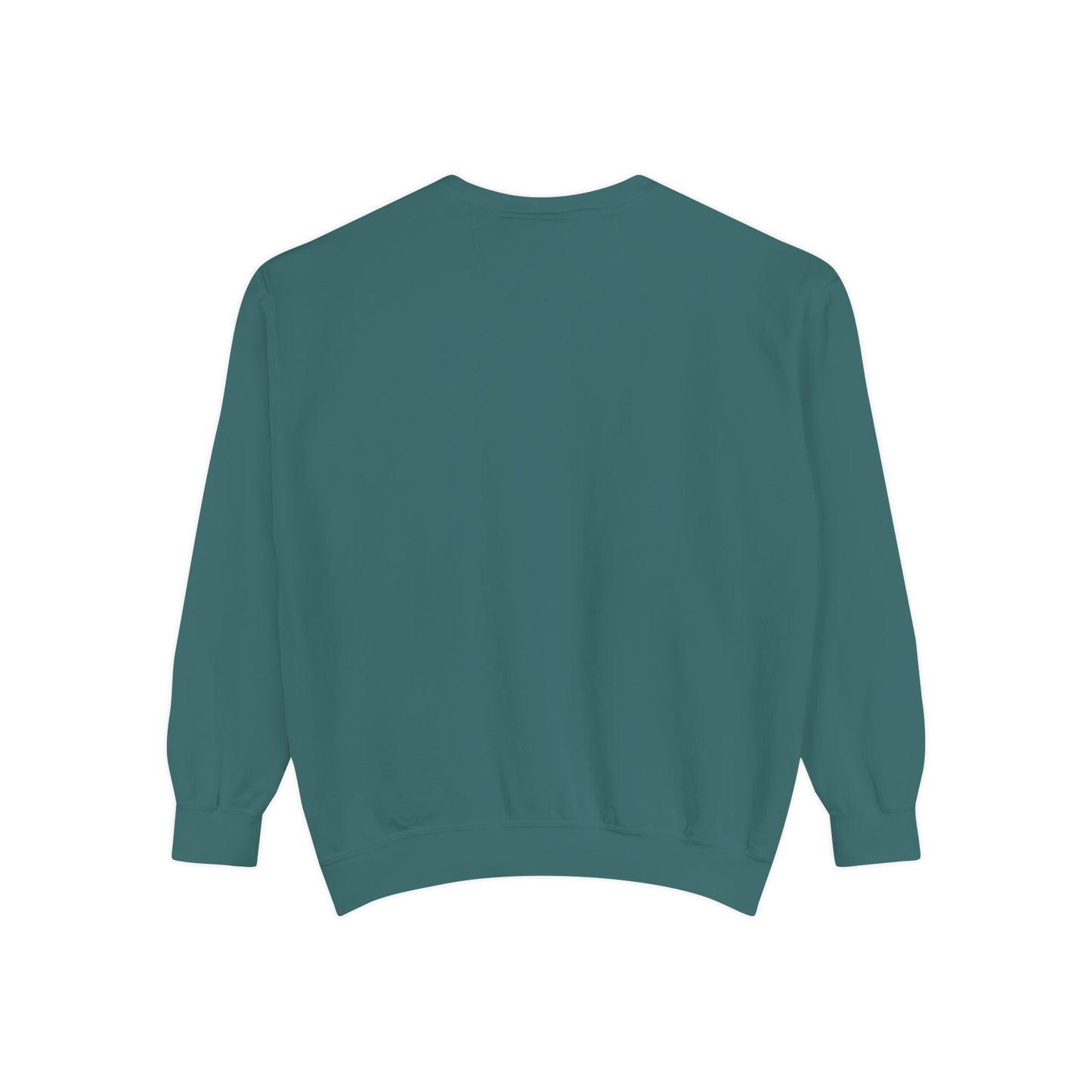 Floral Unisex Sweatshirt - Cozy Garment-Dyed Style for Nature Lovers