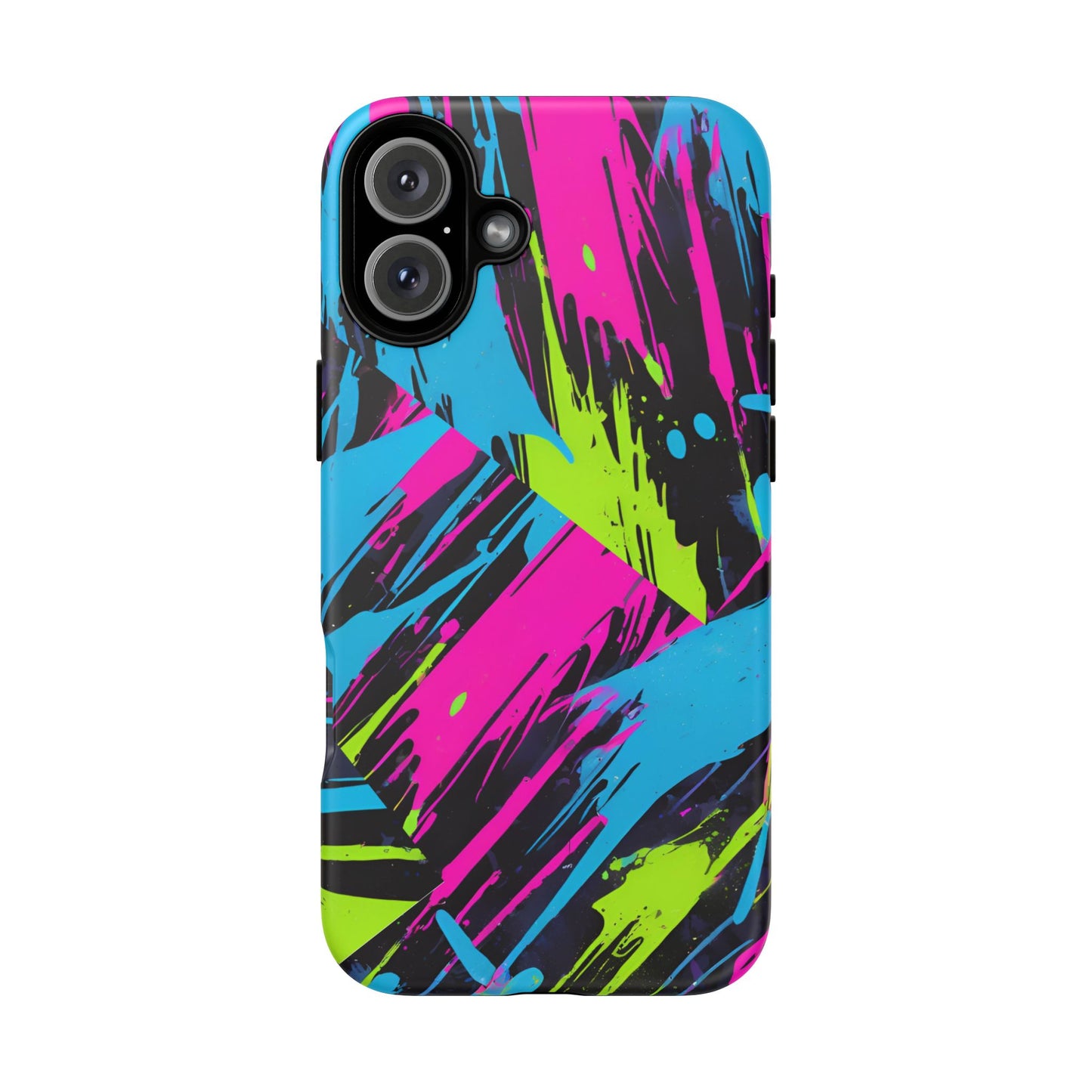 Vibrant Phone Case - Tough Cases with Bold Color Burst Design