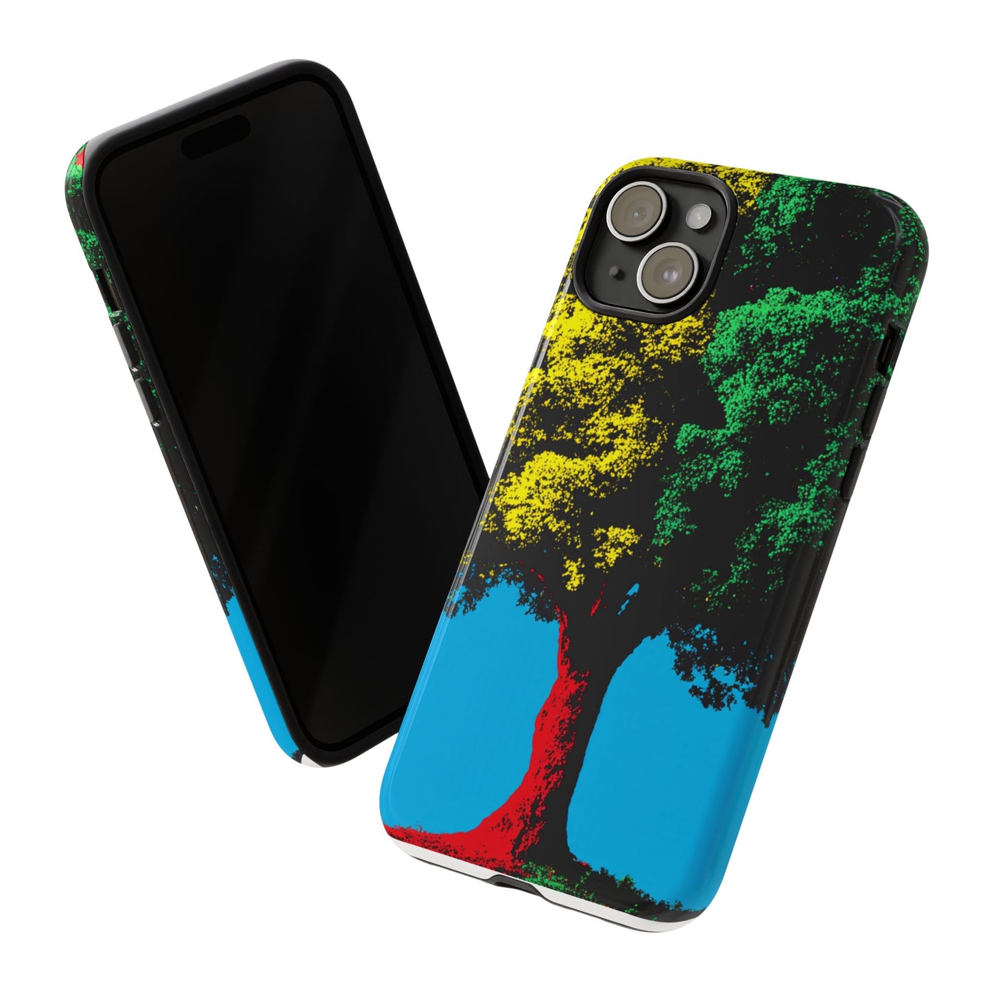 Phone Case - Vibrant Tree Design
