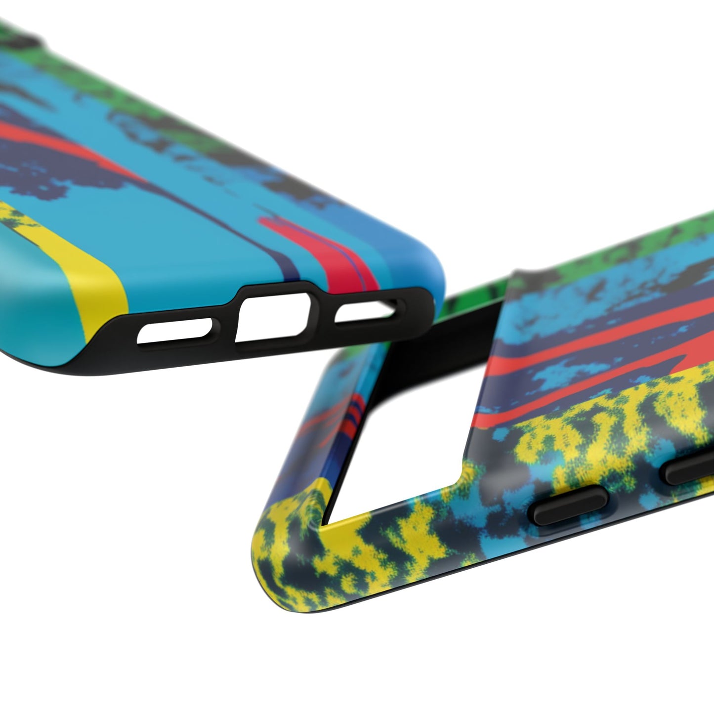 Phone Case - Colorful Forest Design Tough Case