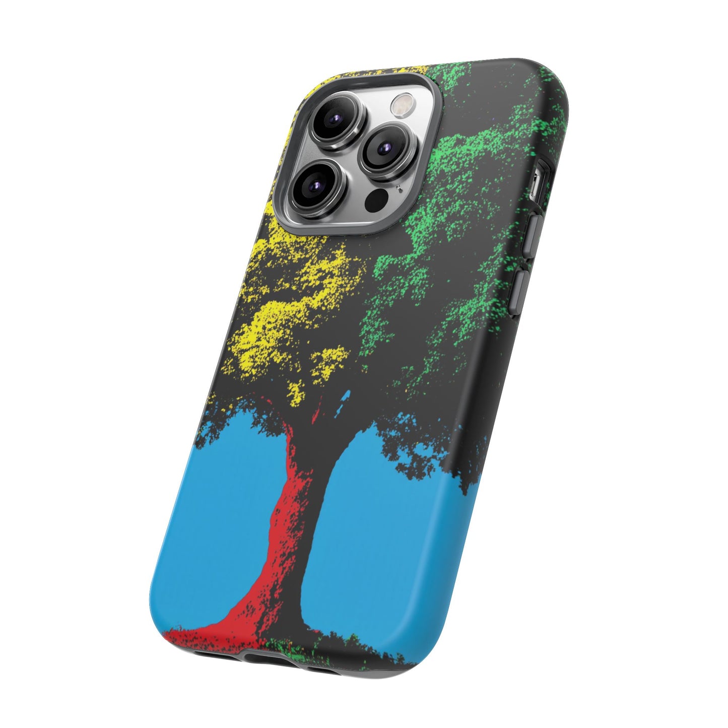 Phone Case - Vibrant Tree Design