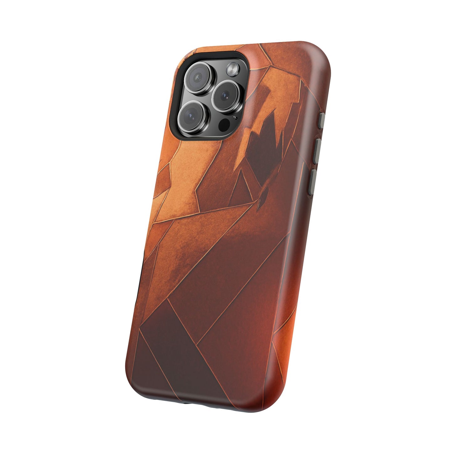 Geometric Magnetic Tough Cases - Stylish Protection for Your Phone