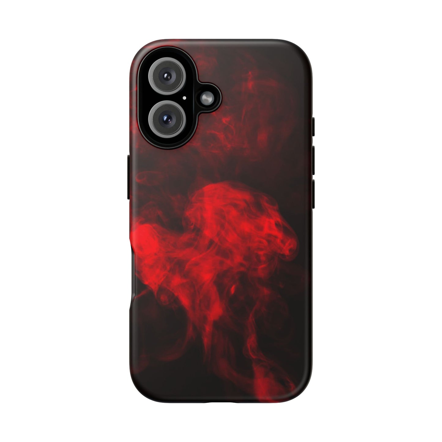 Bold Red Smoke Phone Case – Tough Cases for Protection and Style