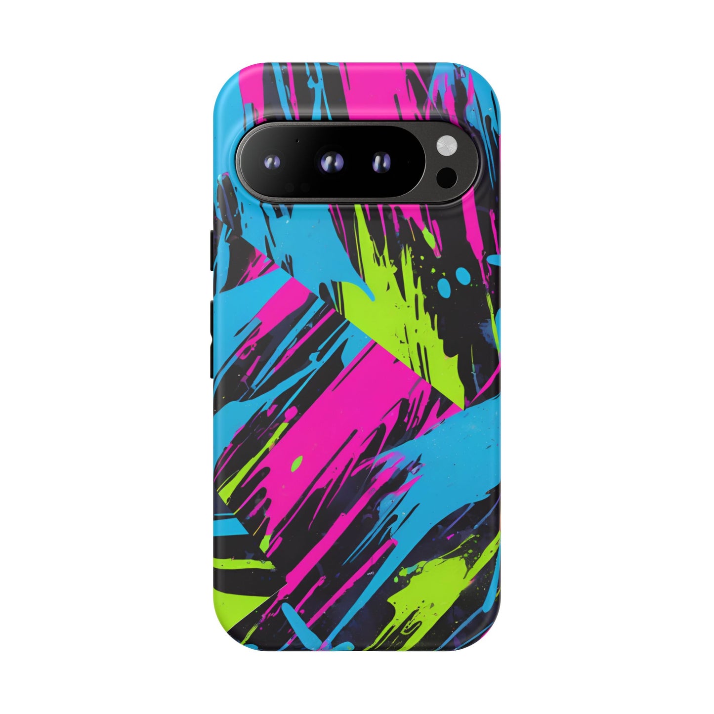 Vibrant Phone Case - Tough Cases with Bold Color Burst Design