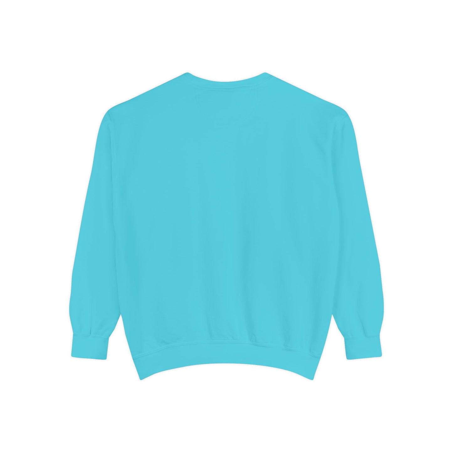 Floral Unisex Sweatshirt - Cozy Garment-Dyed Style for Nature Lovers