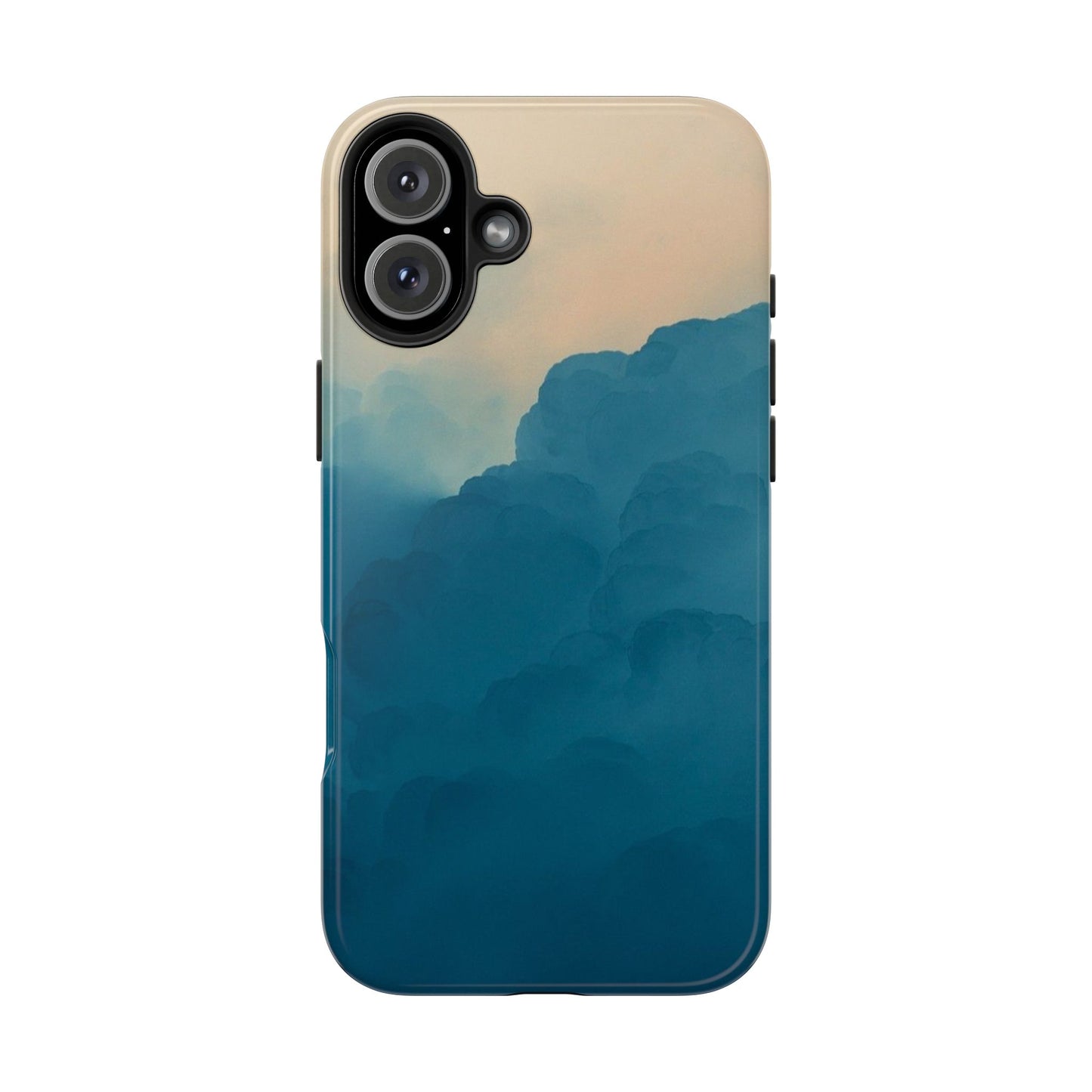 Serene Cloud Tough Phone Case - Durable Protection with Soothing Aesthetic