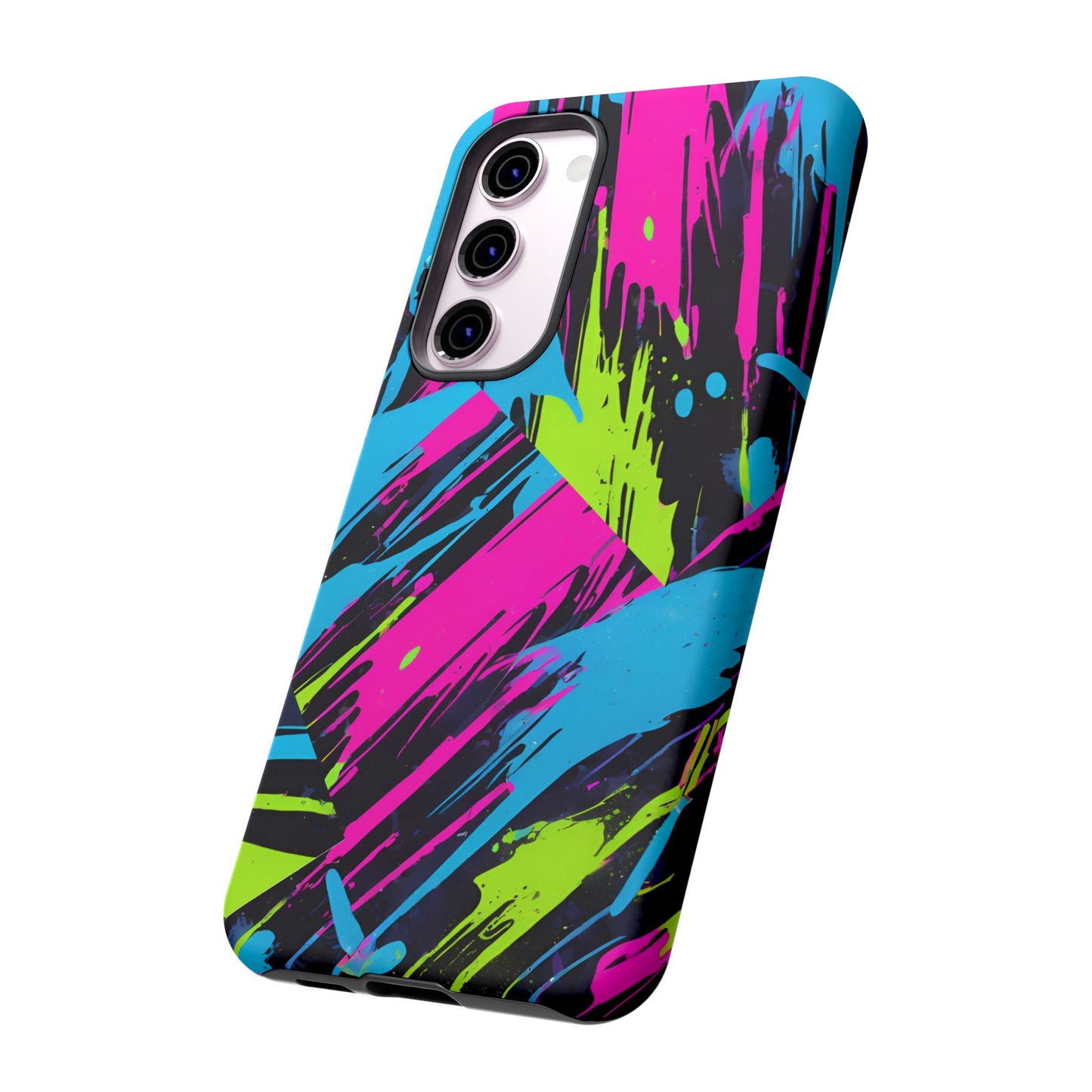 Vibrant Phone Case - Tough Cases with Bold Color Burst Design