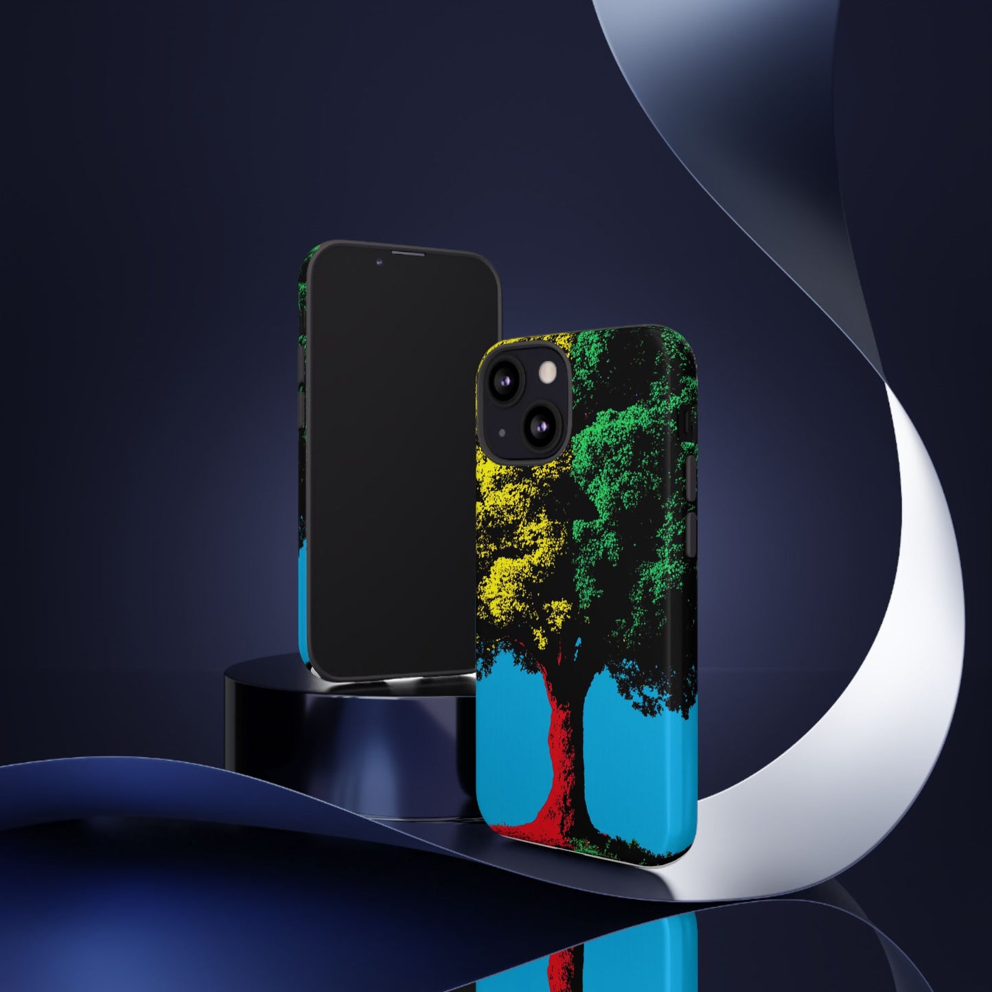 Phone Case - Vibrant Tree Design