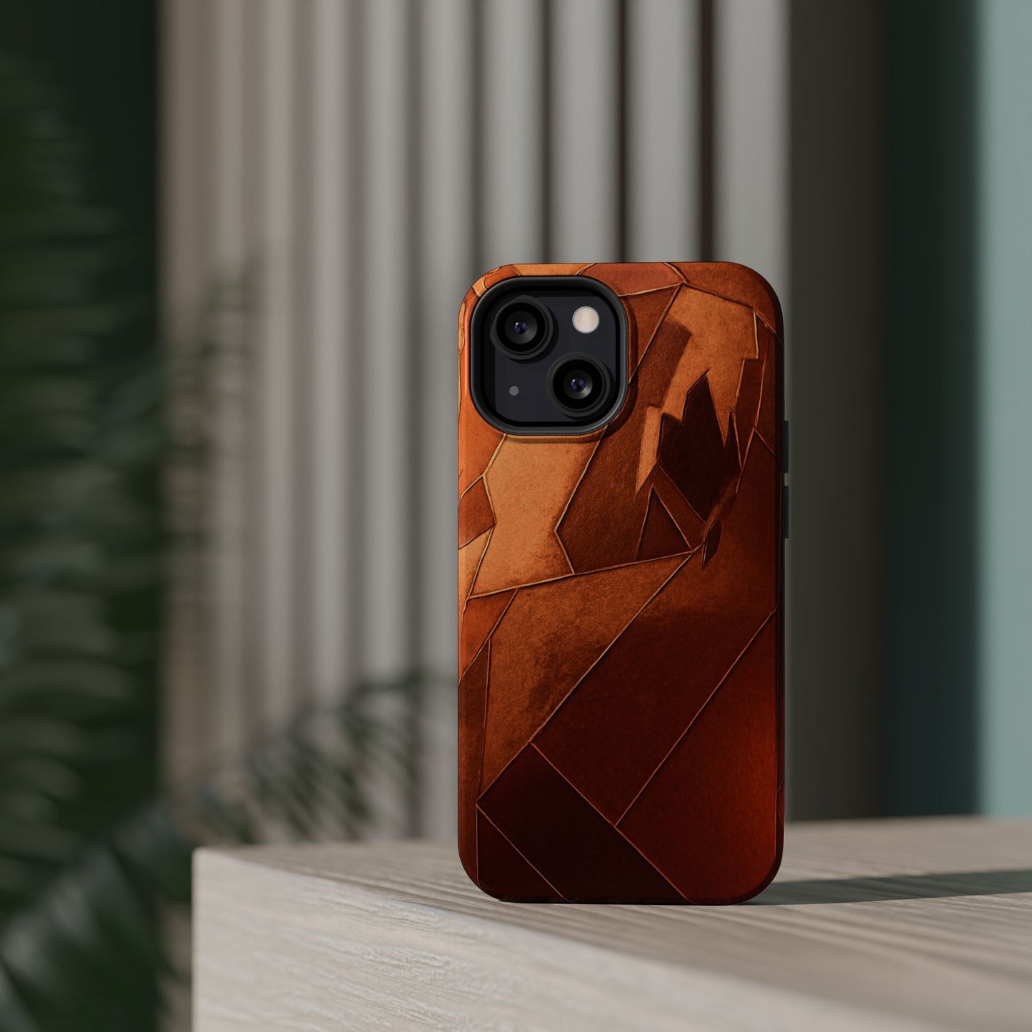 Geometric Magnetic Tough Cases - Stylish Protection for Your Phone