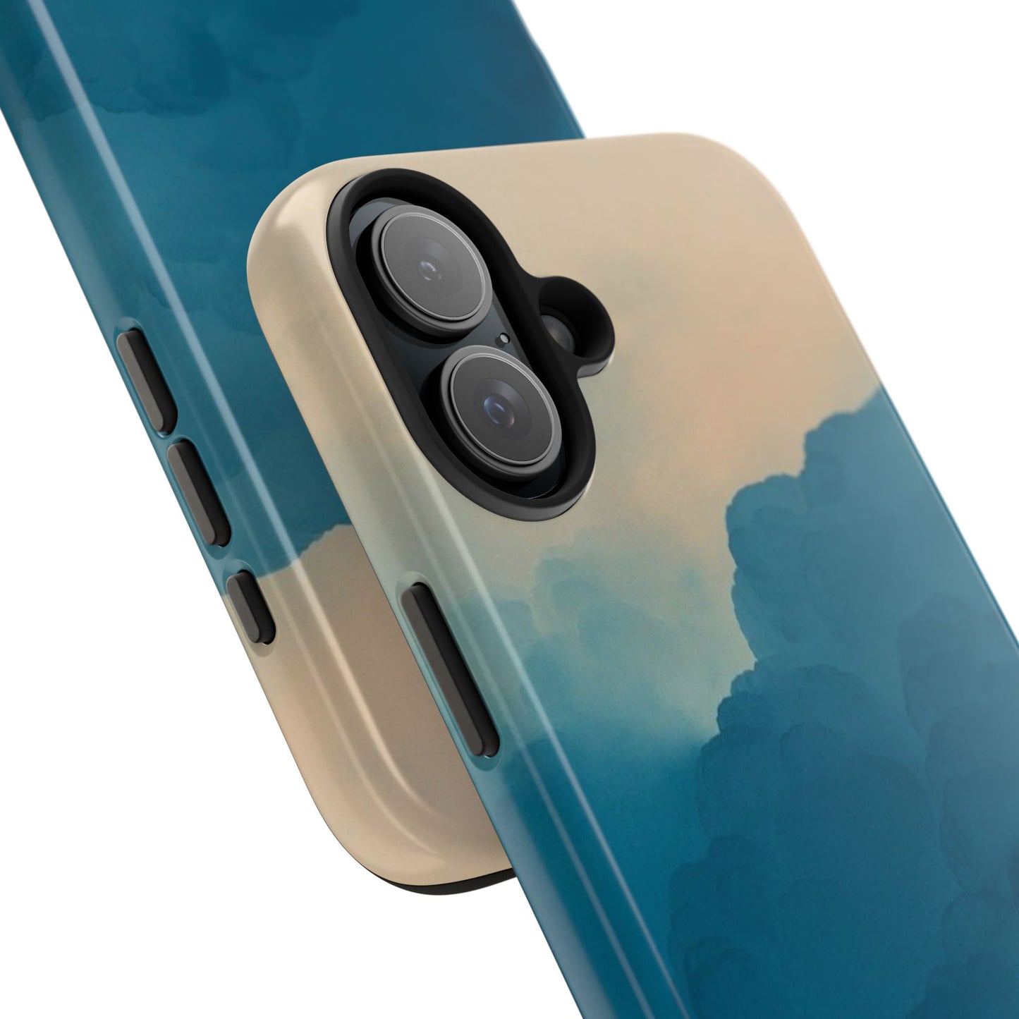 Serene Cloud Tough Phone Case - Durable Protection with Soothing Aesthetic