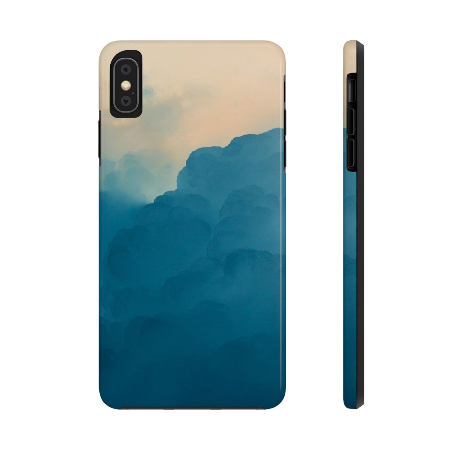 Serene Cloud Tough Phone Case - Durable Protection with Soothing Aesthetic