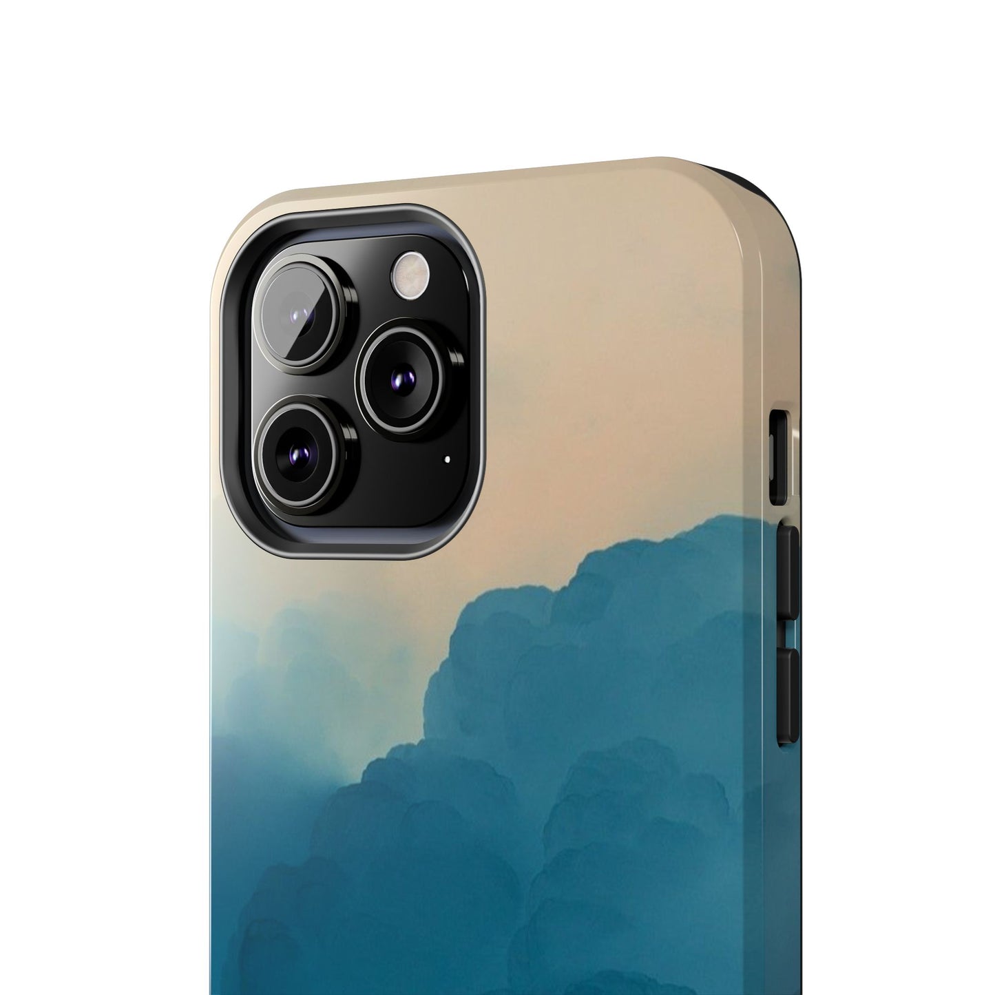 Serene Cloud Tough Phone Case - Durable Protection with Soothing Aesthetic