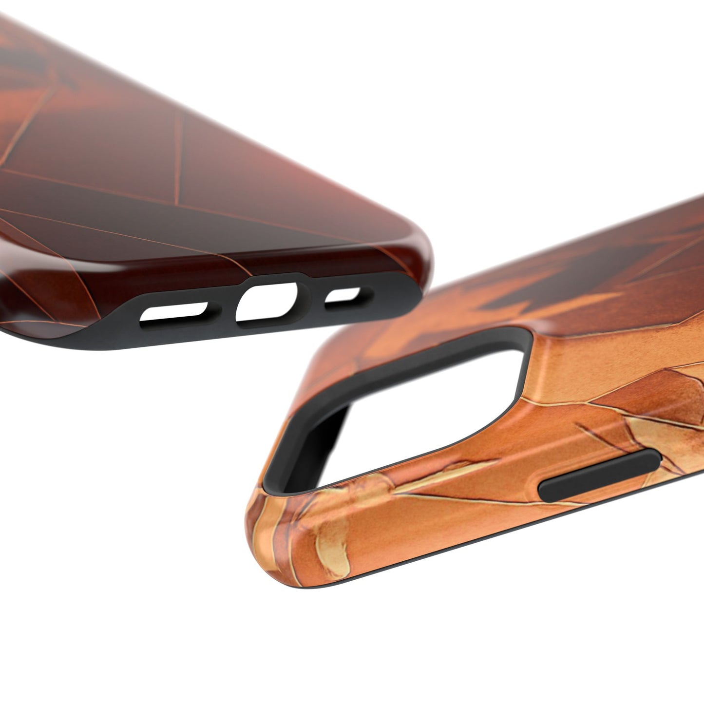 Geometric Magnetic Tough Cases - Stylish Protection for Your Phone