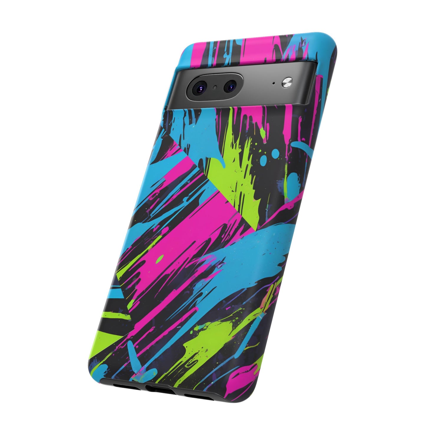 Vibrant Phone Case - Tough Cases with Bold Color Burst Design