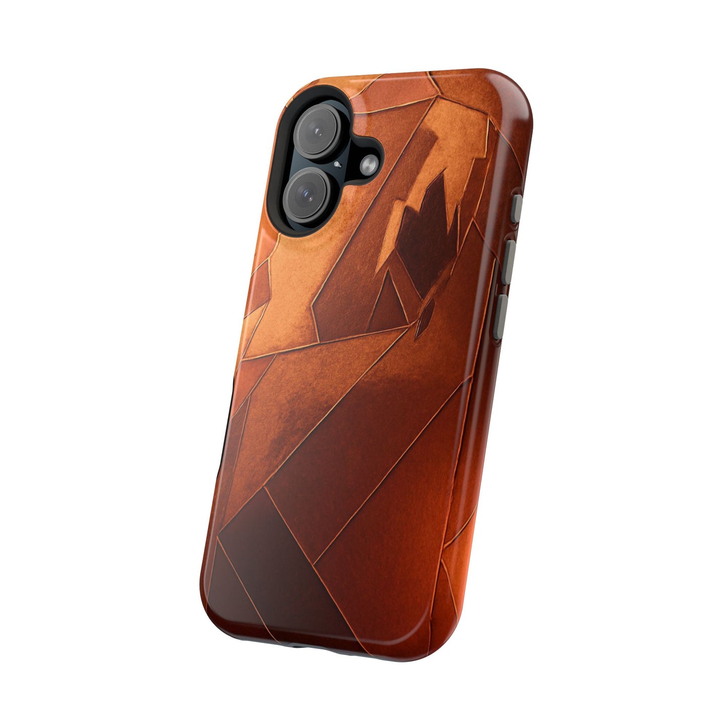 Geometric Magnetic Tough Cases - Stylish Protection for Your Phone