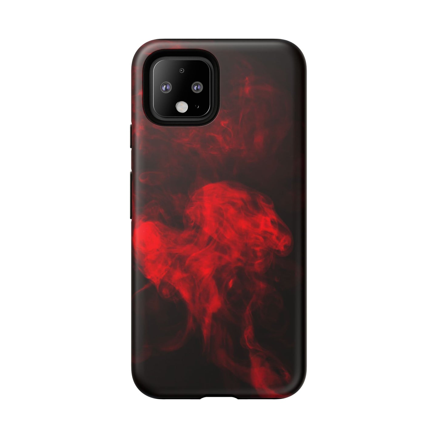 Bold Red Smoke Phone Case – Tough Cases for Protection and Style