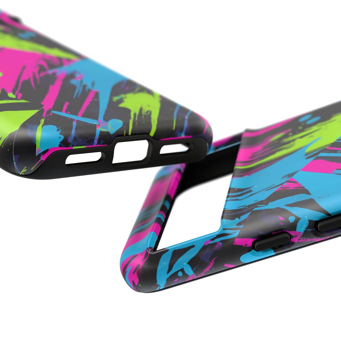 Vibrant Phone Case - Tough Cases with Bold Color Burst Design