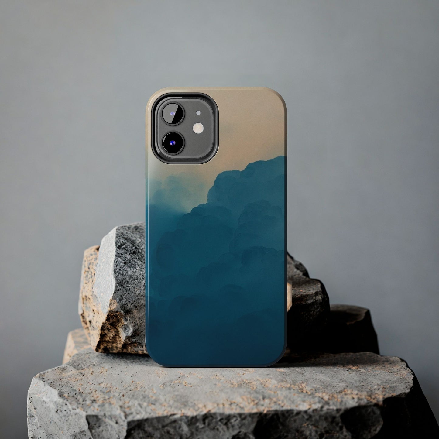 Serene Cloud Tough Phone Case - Durable Protection with Soothing Aesthetic