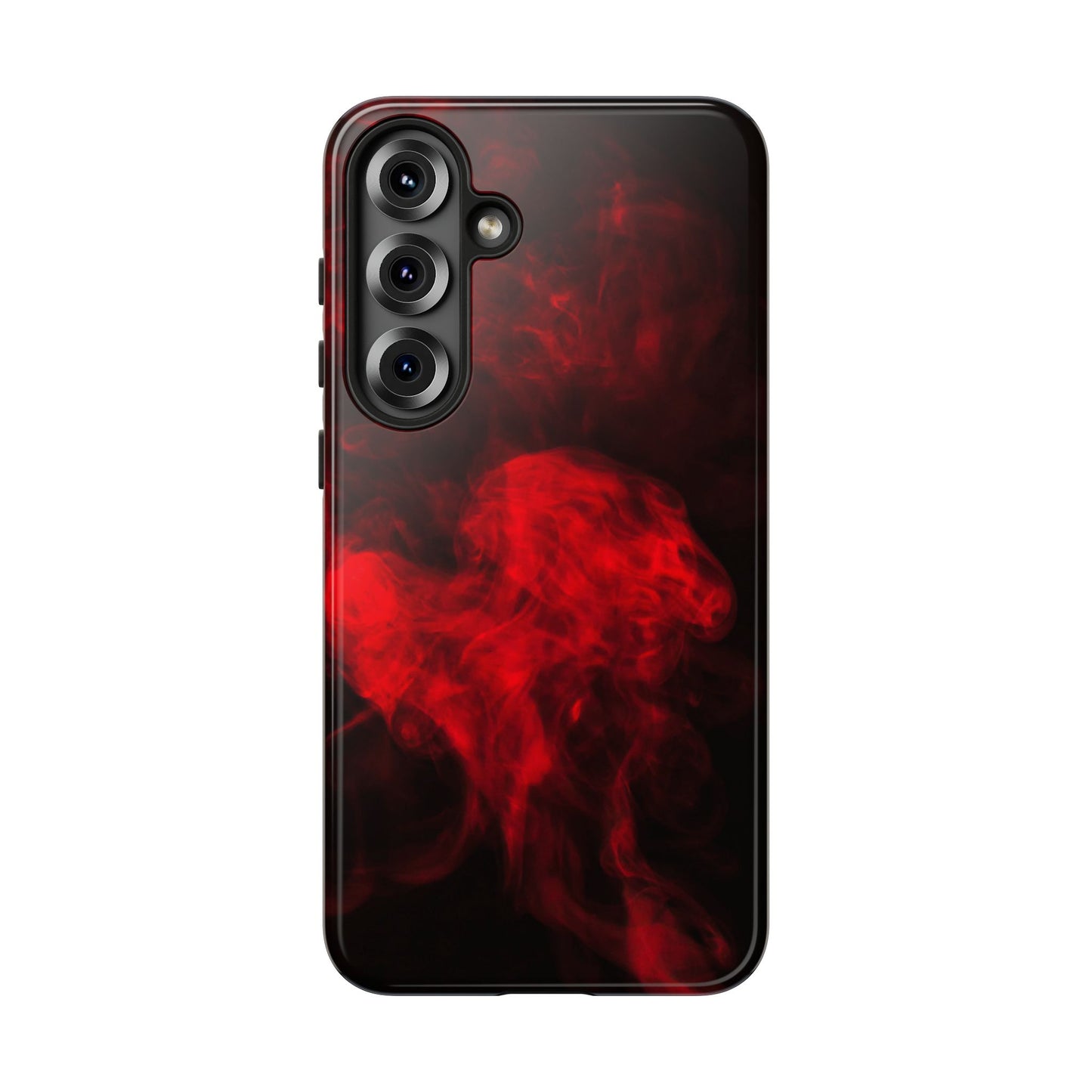 Bold Red Smoke Phone Case – Tough Cases for Protection and Style