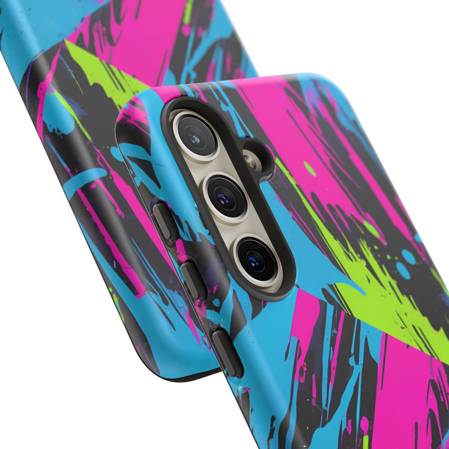 Vibrant Phone Case - Tough Cases with Bold Color Burst Design