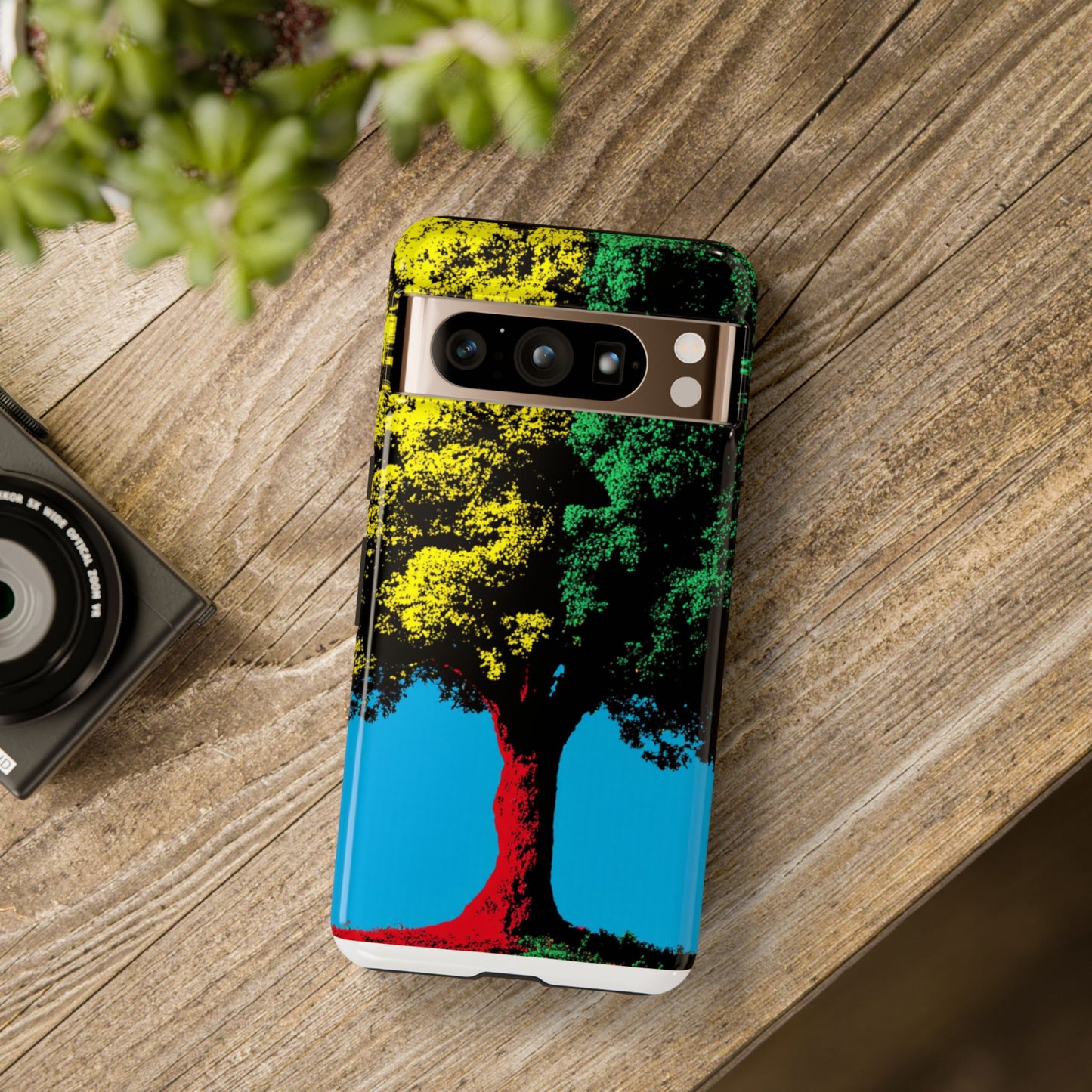 Phone Case - Vibrant Tree Design